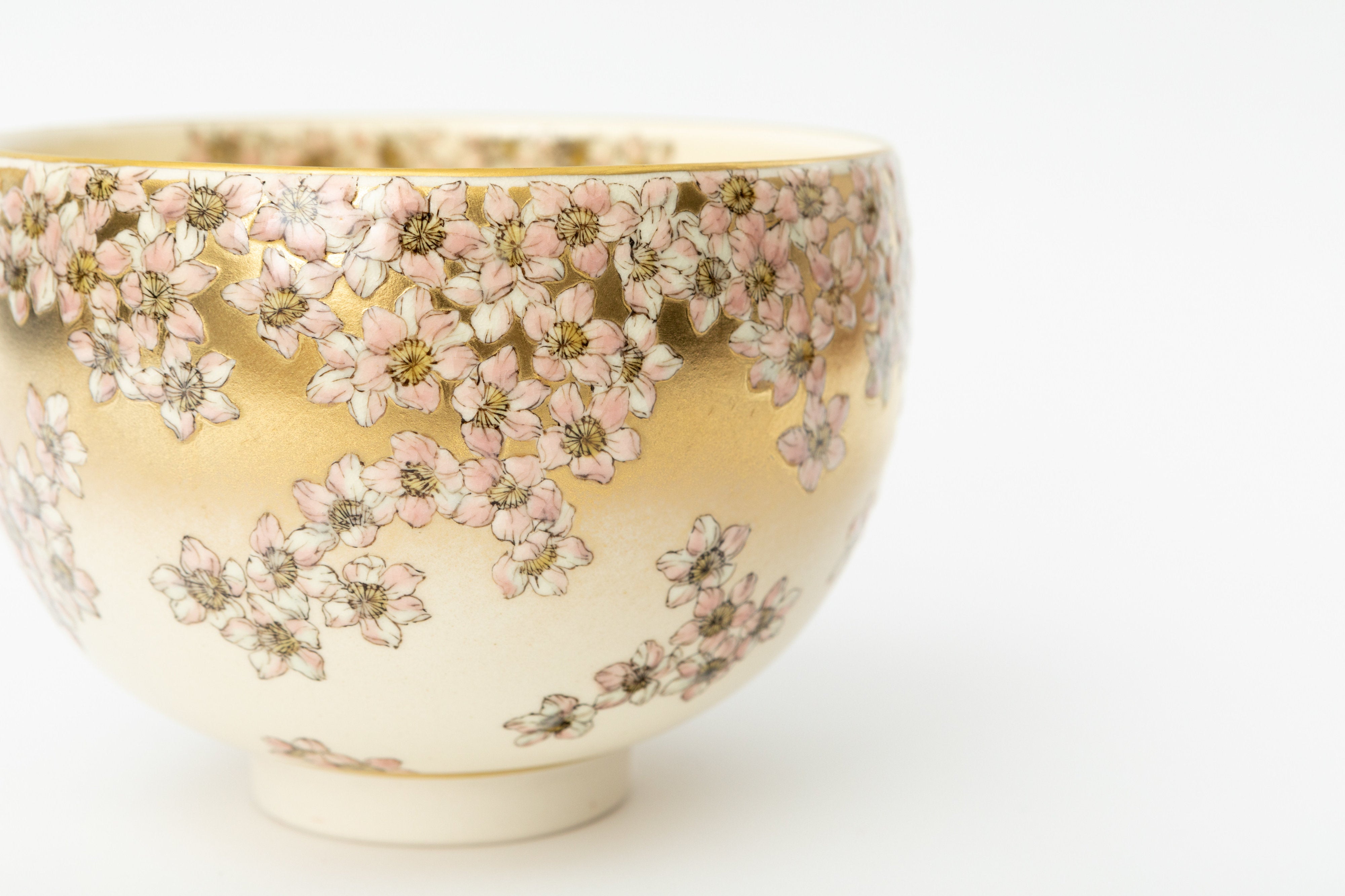 桃の茶碗「西王母」|竹内 瑠璃