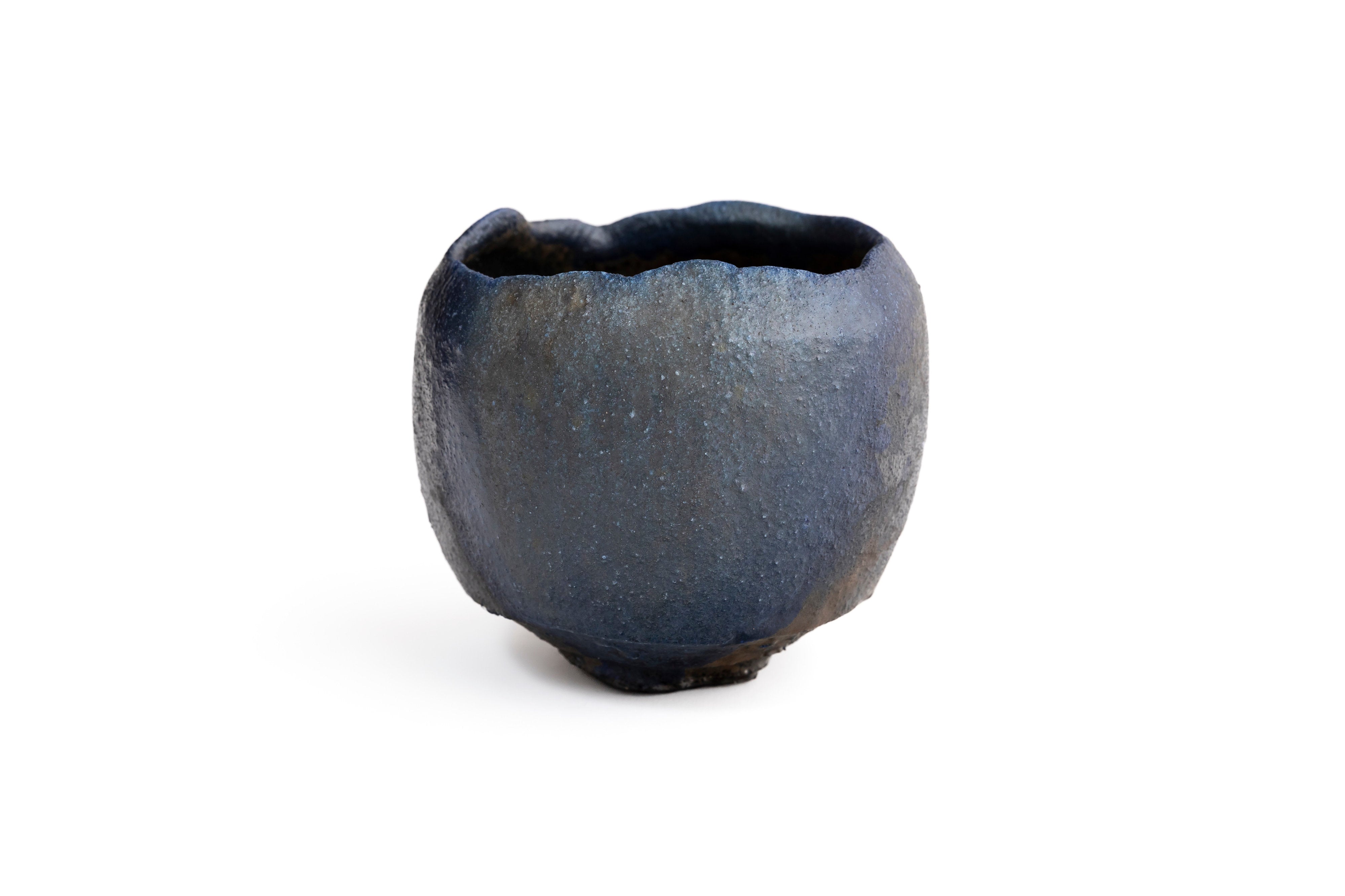 蒼変黒茶盌 | 後関 裕士