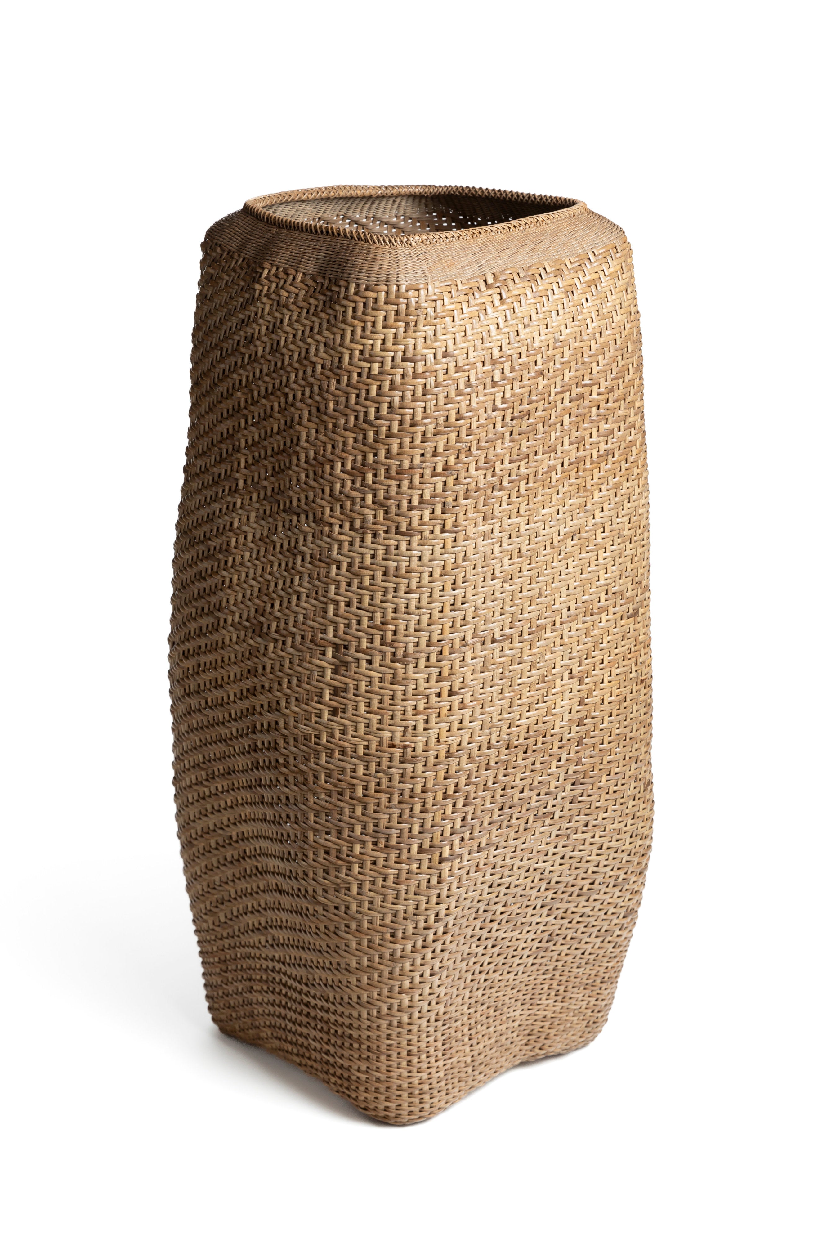 銹籐網代編玄籠 素望 | 川口 淳平