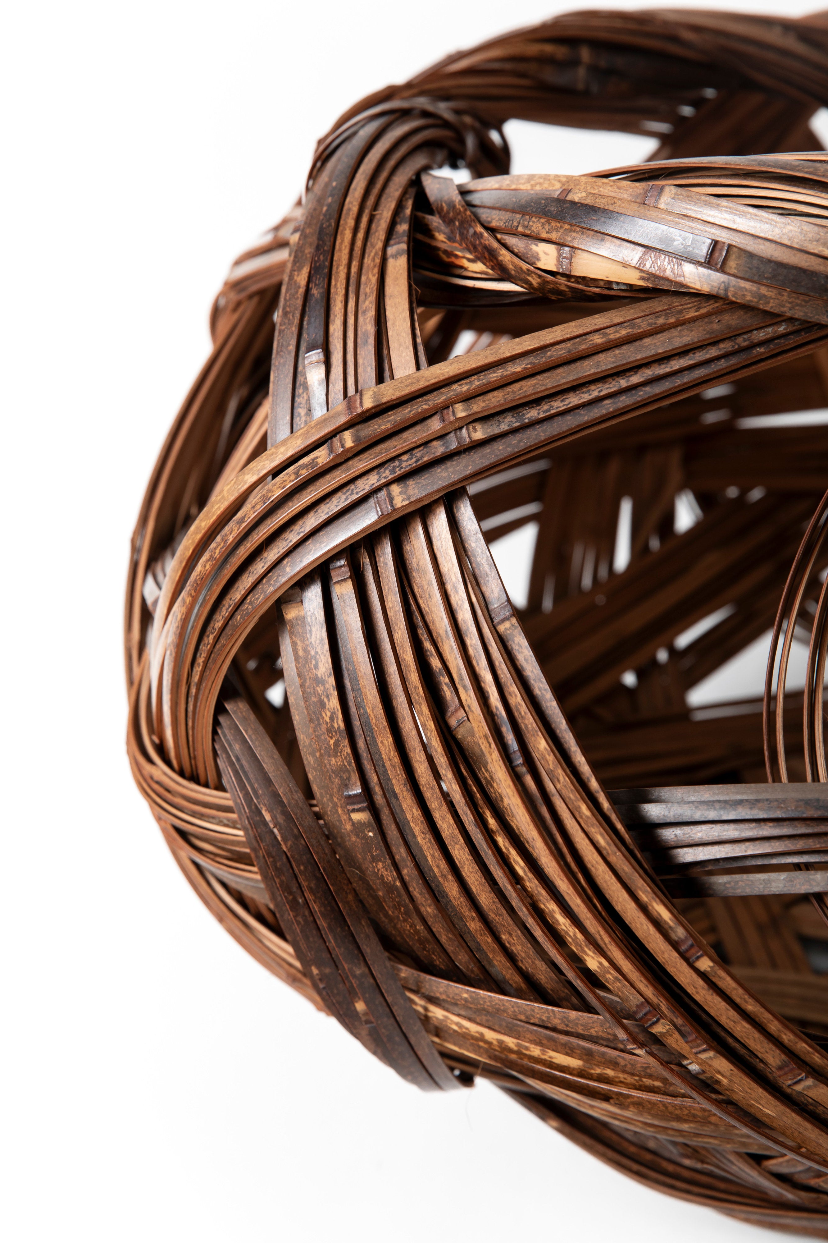 無銘 虎竹荒編大籃 | 斎藤正光 監修