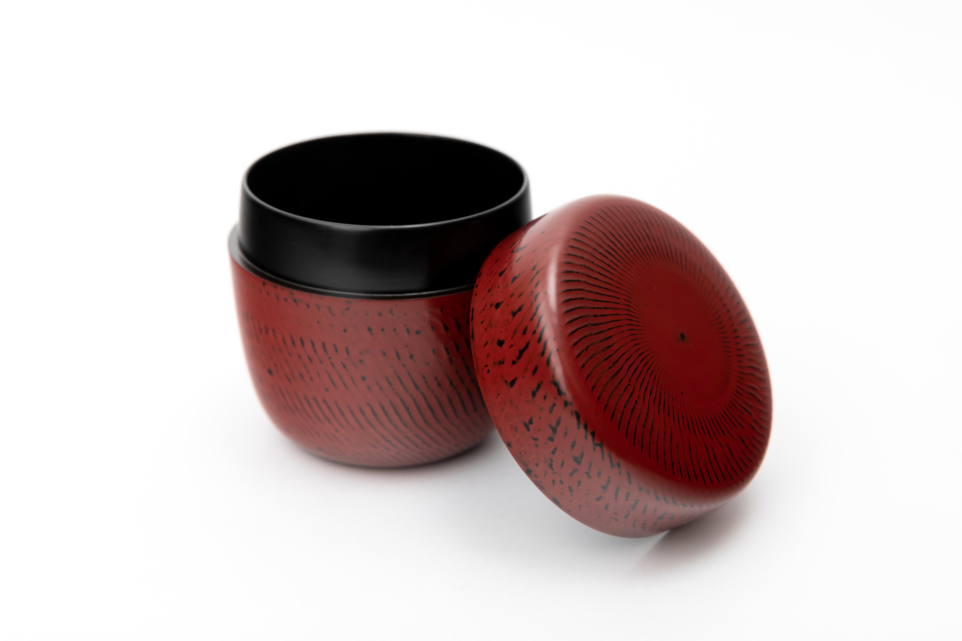 朱飛鉋中棗 | 西端 良雄