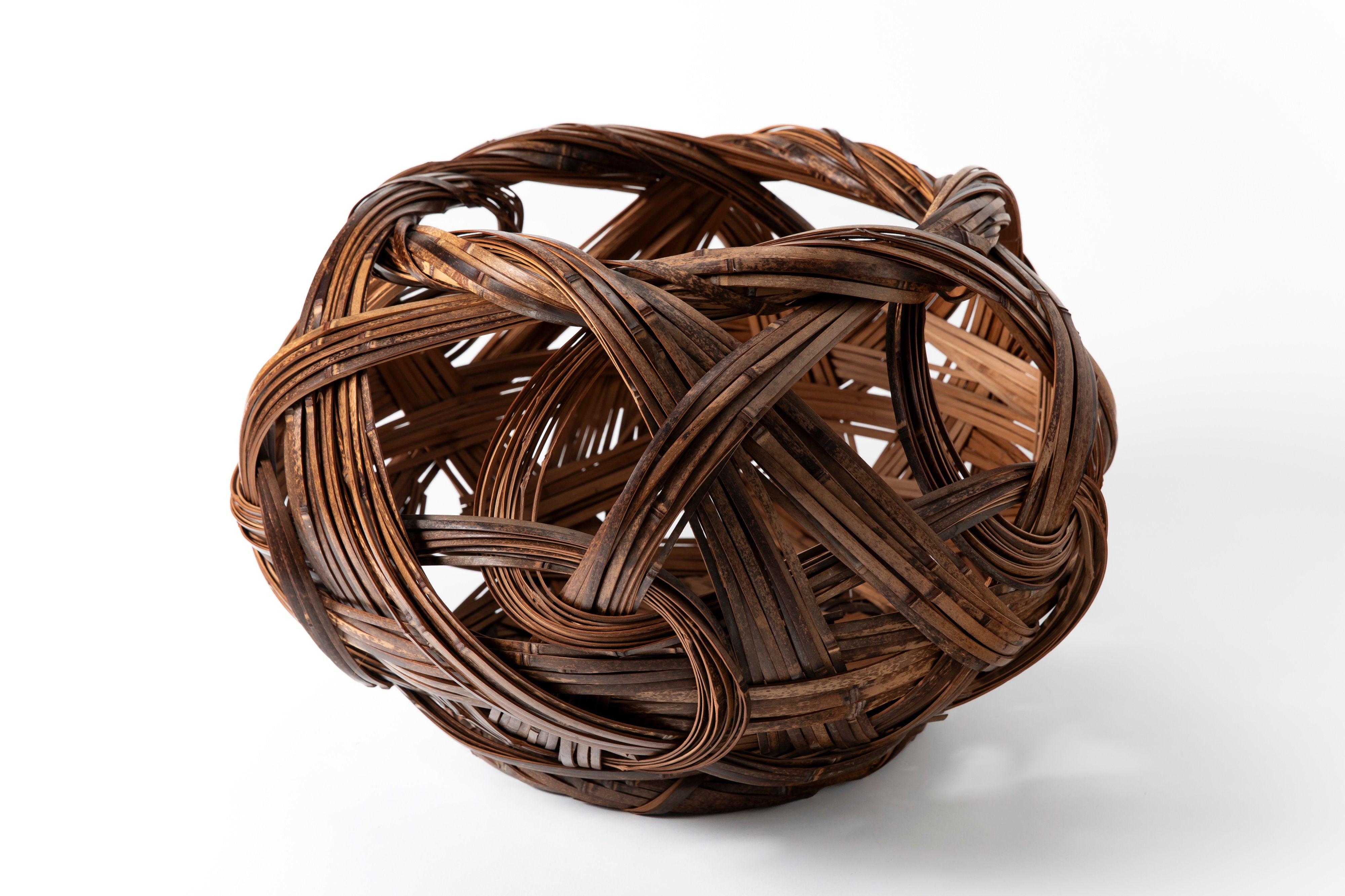 無銘 虎竹荒編大籃 | 斎藤正光 監修