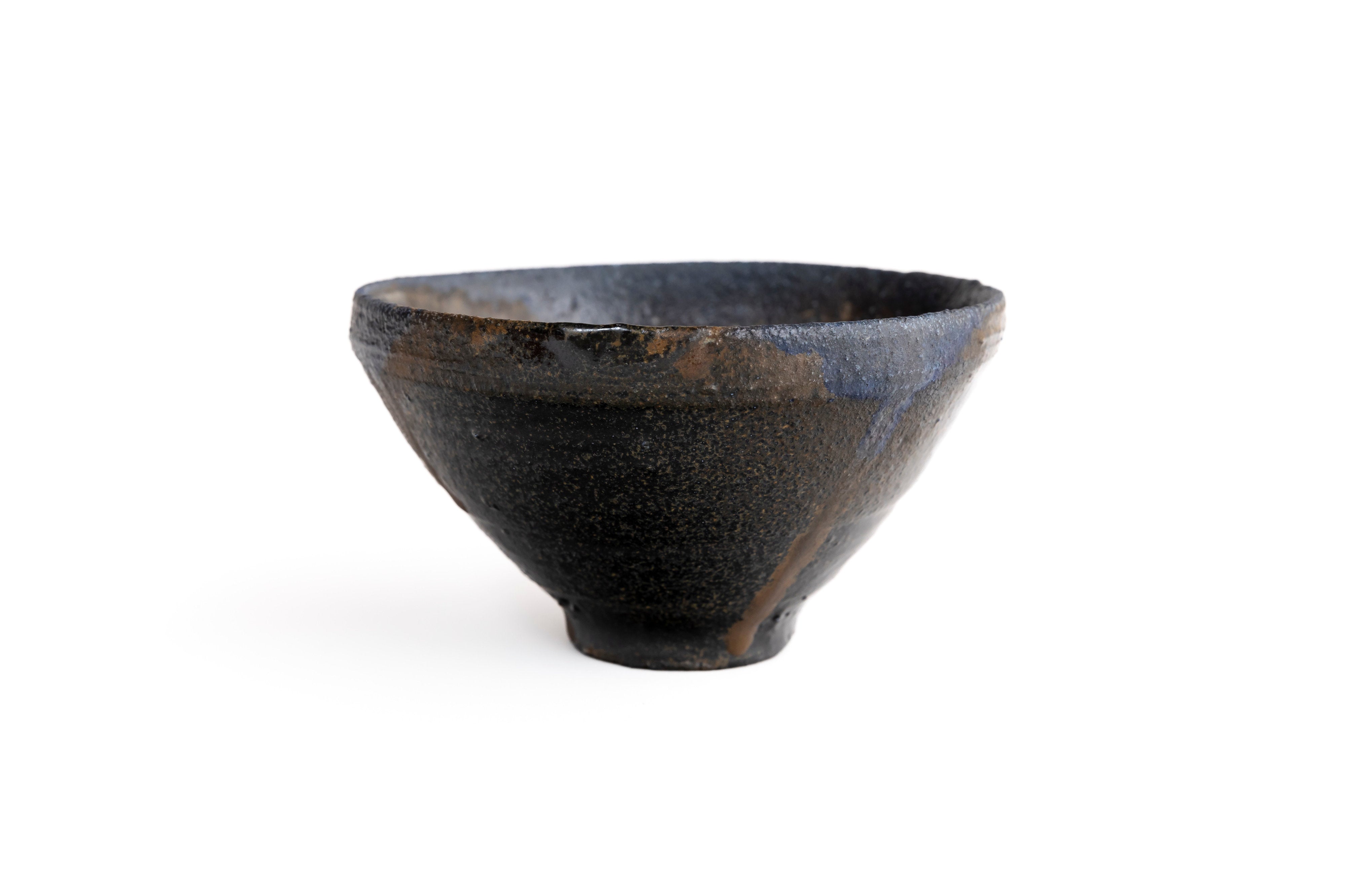 蒼変黒茶盌 | 後関 裕士