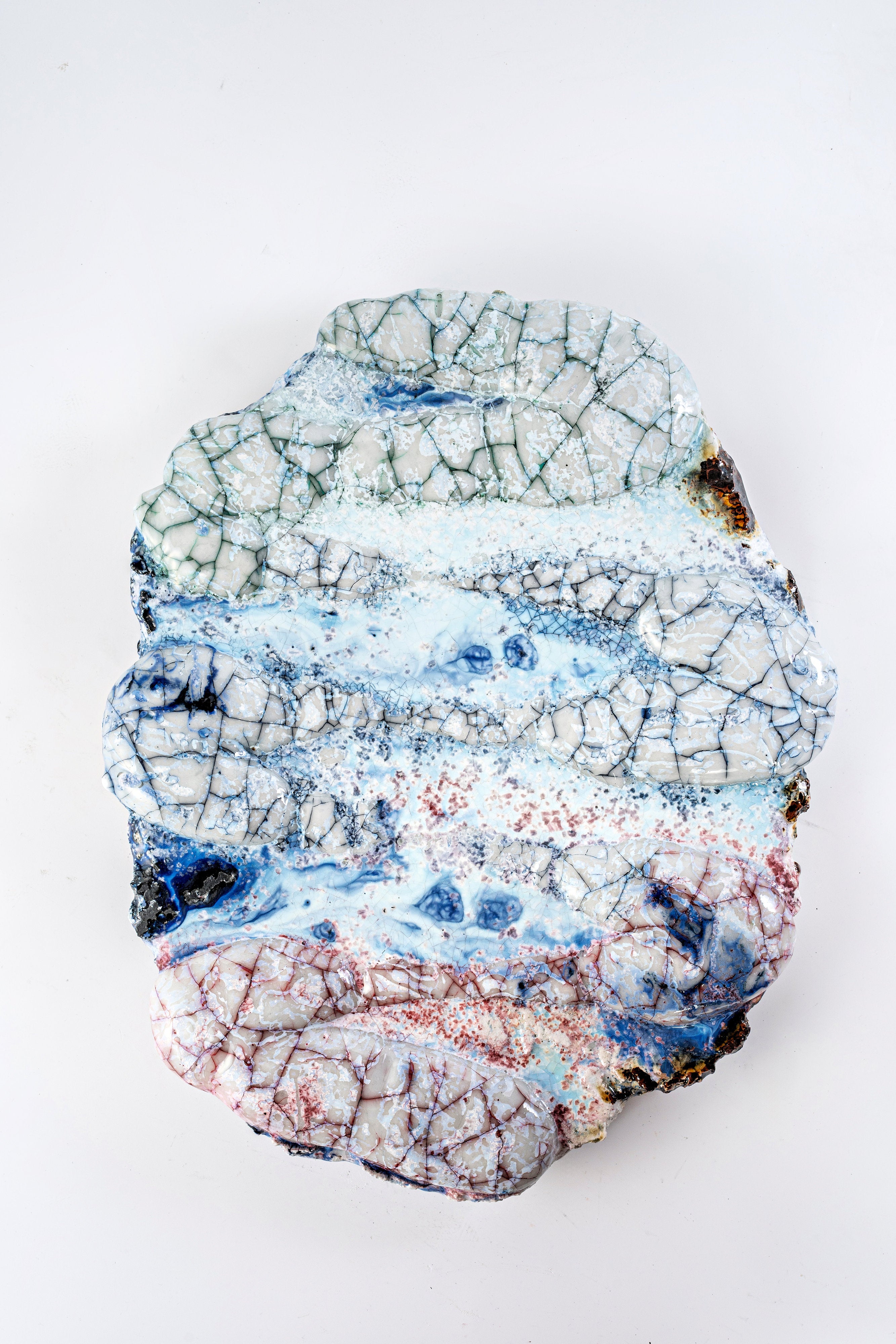 Hybrid Ofuke & White Glaze Plate | 氏家 昂大