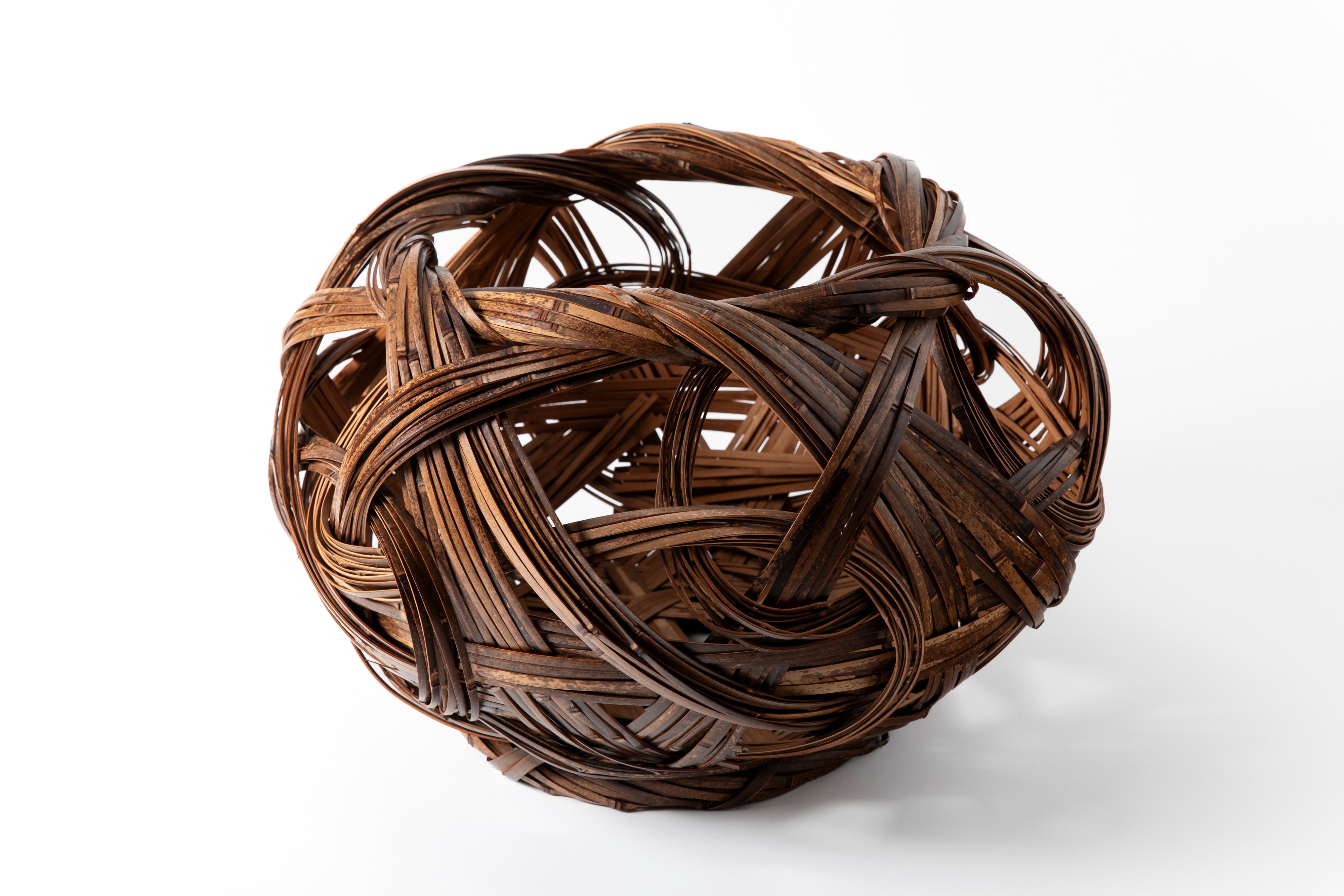 無銘 虎竹荒編大籃 | 斎藤正光 監修