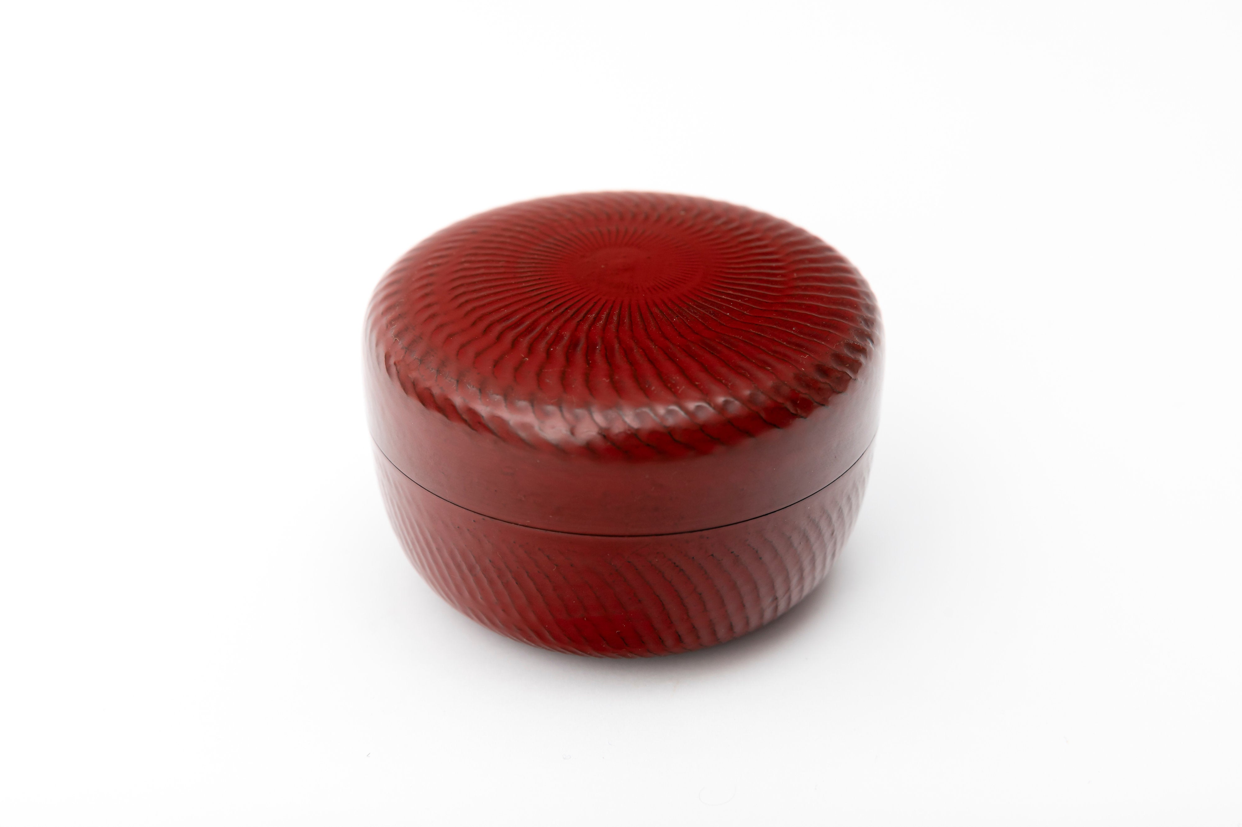 朱飛鉋平棗 | 西端 良雄