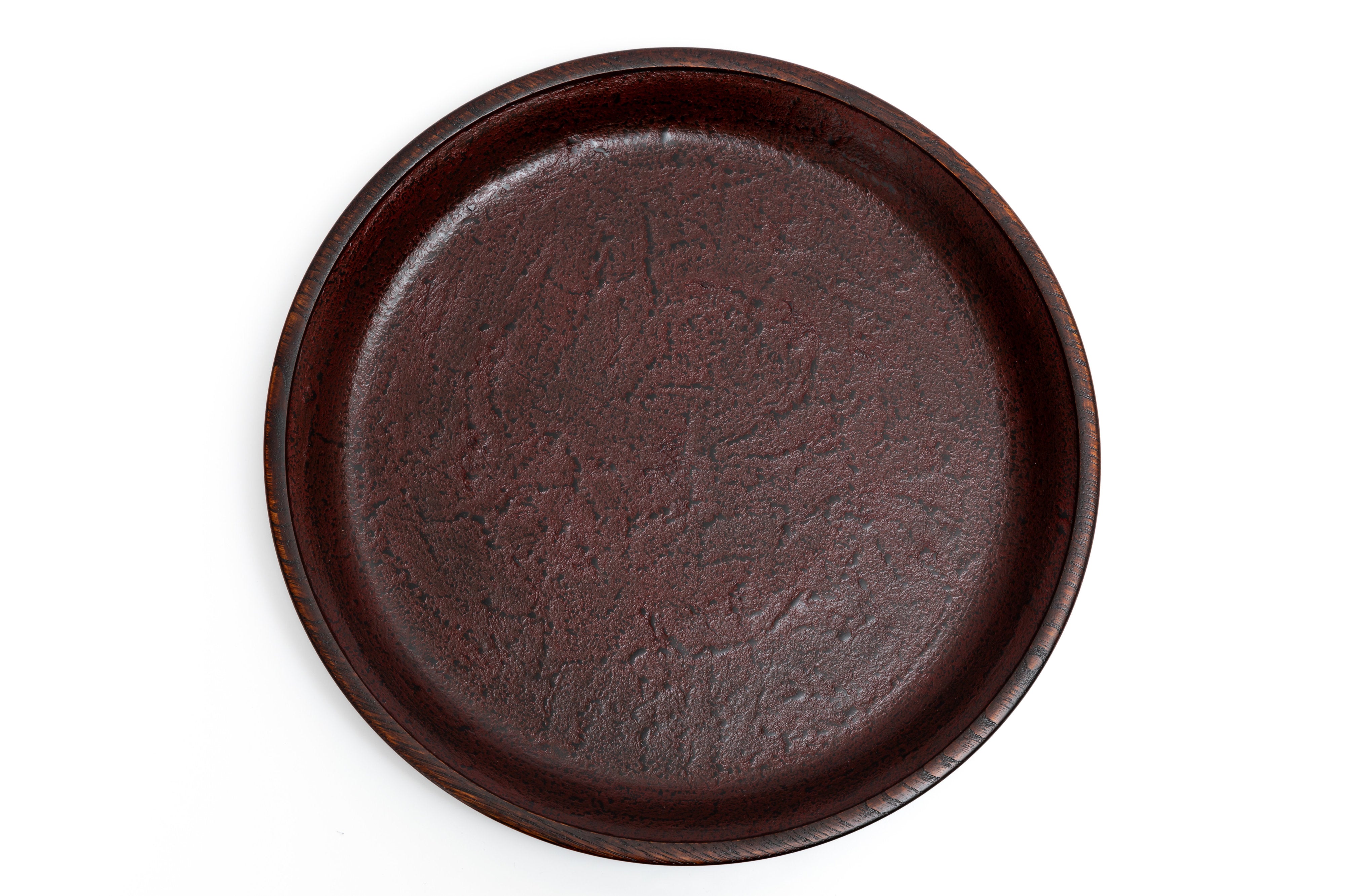 栗端反盆(一尺) | 西端 良雄