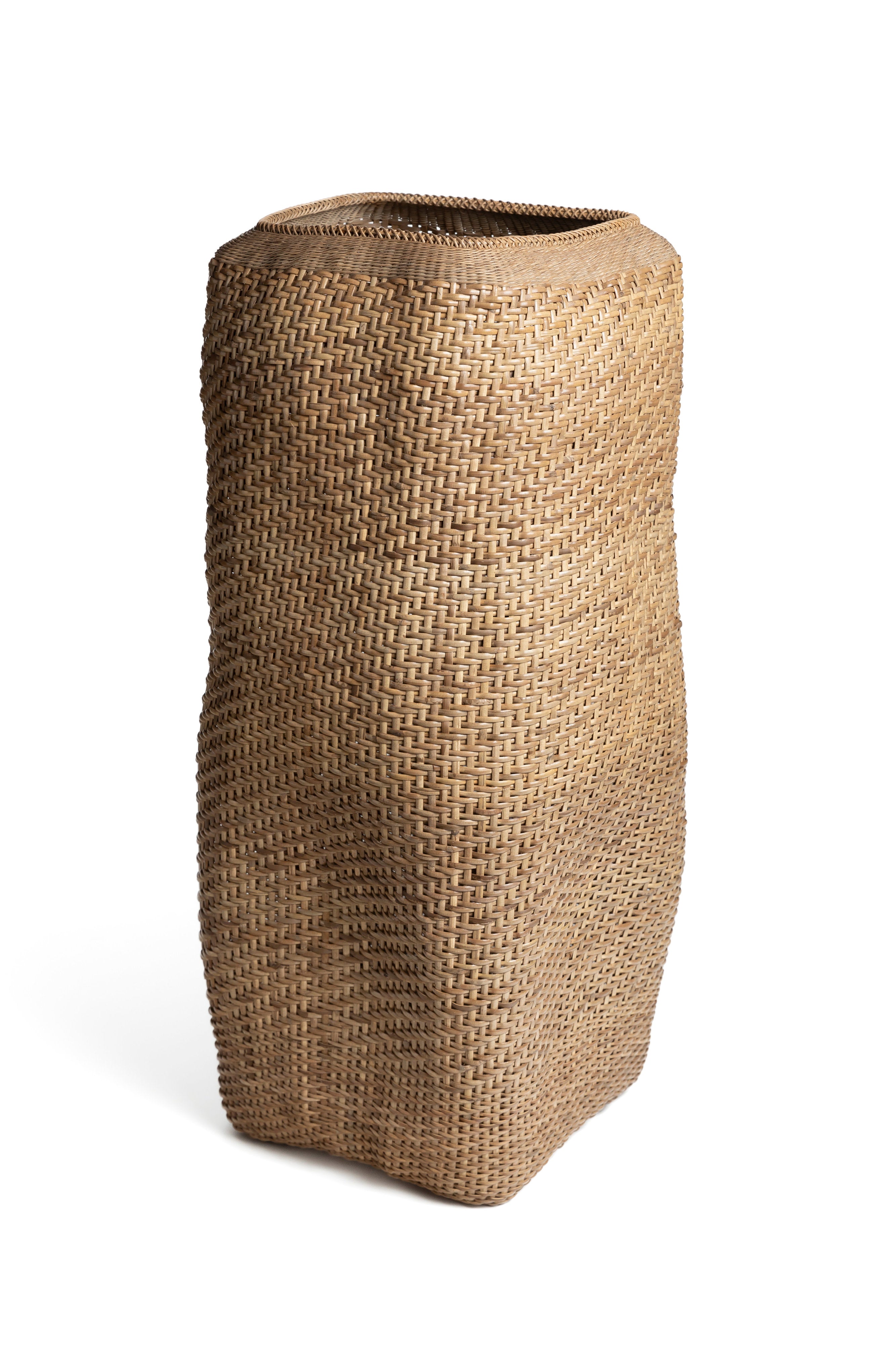 銹籐網代編玄籠 素望 | 川口 淳平