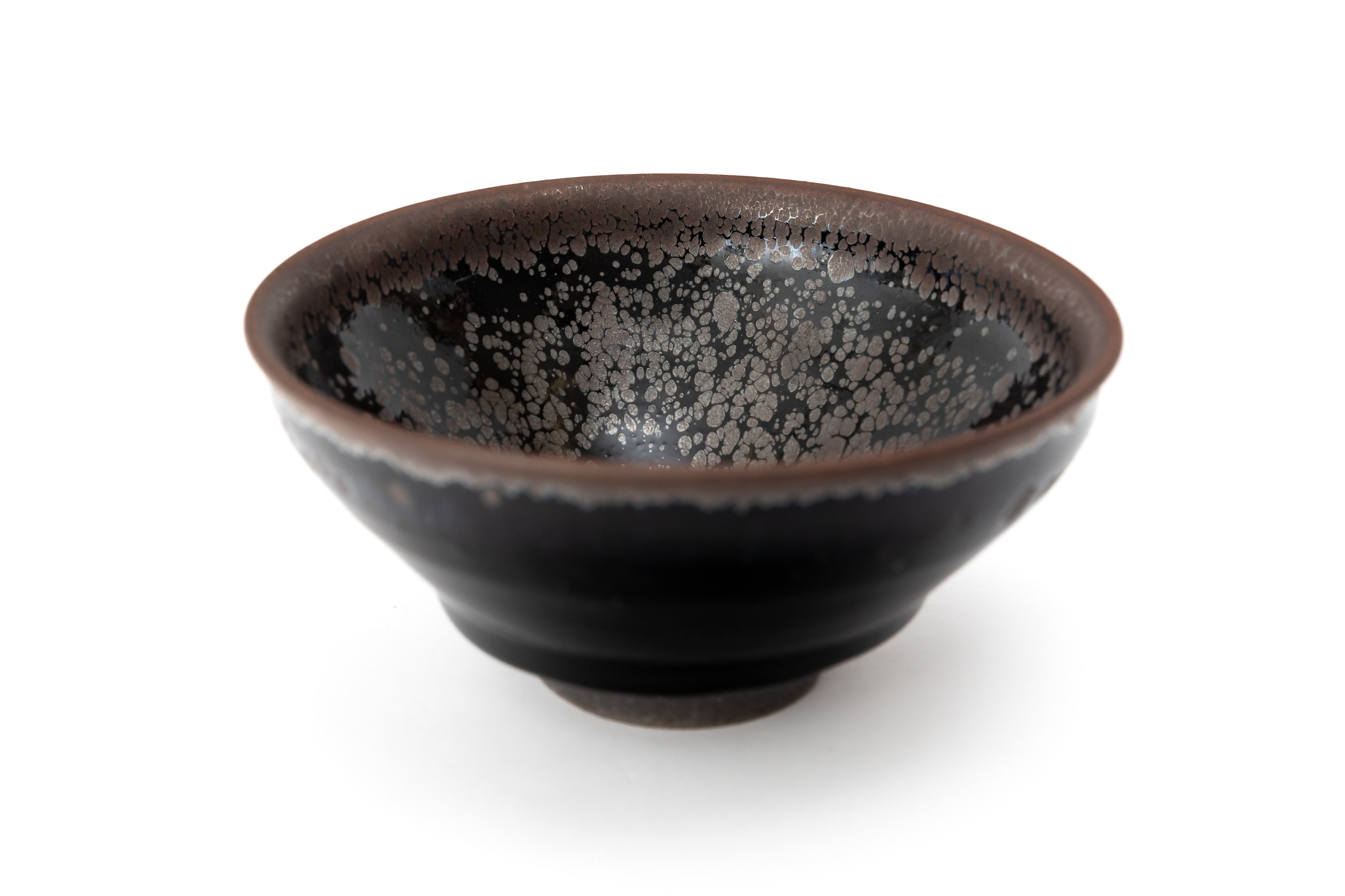 油滴天目茶盌(穴窯焼成) | 古谷宣幸