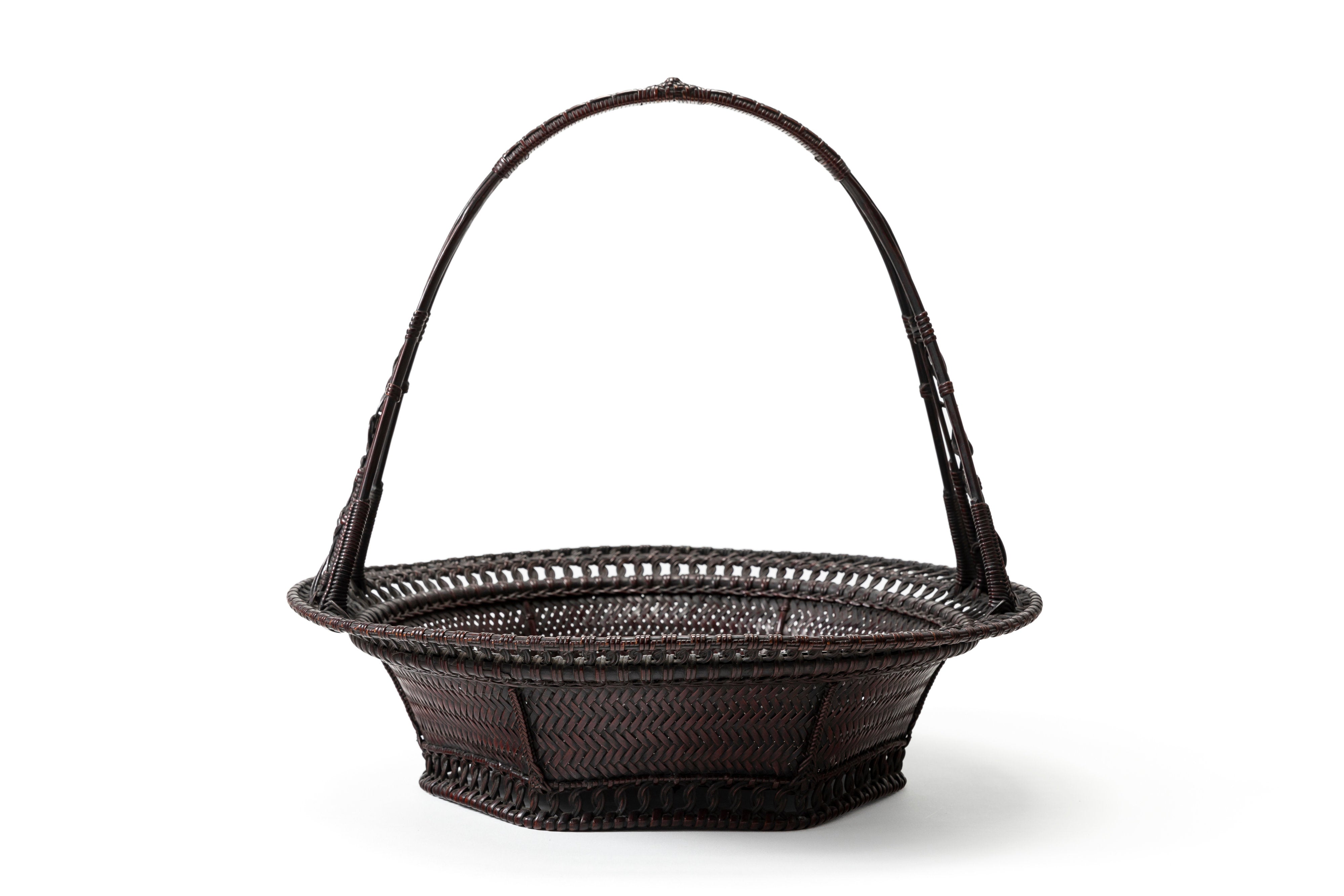 初代田邊竹雲斎 唐物盛籃 | 斎藤正光 監修