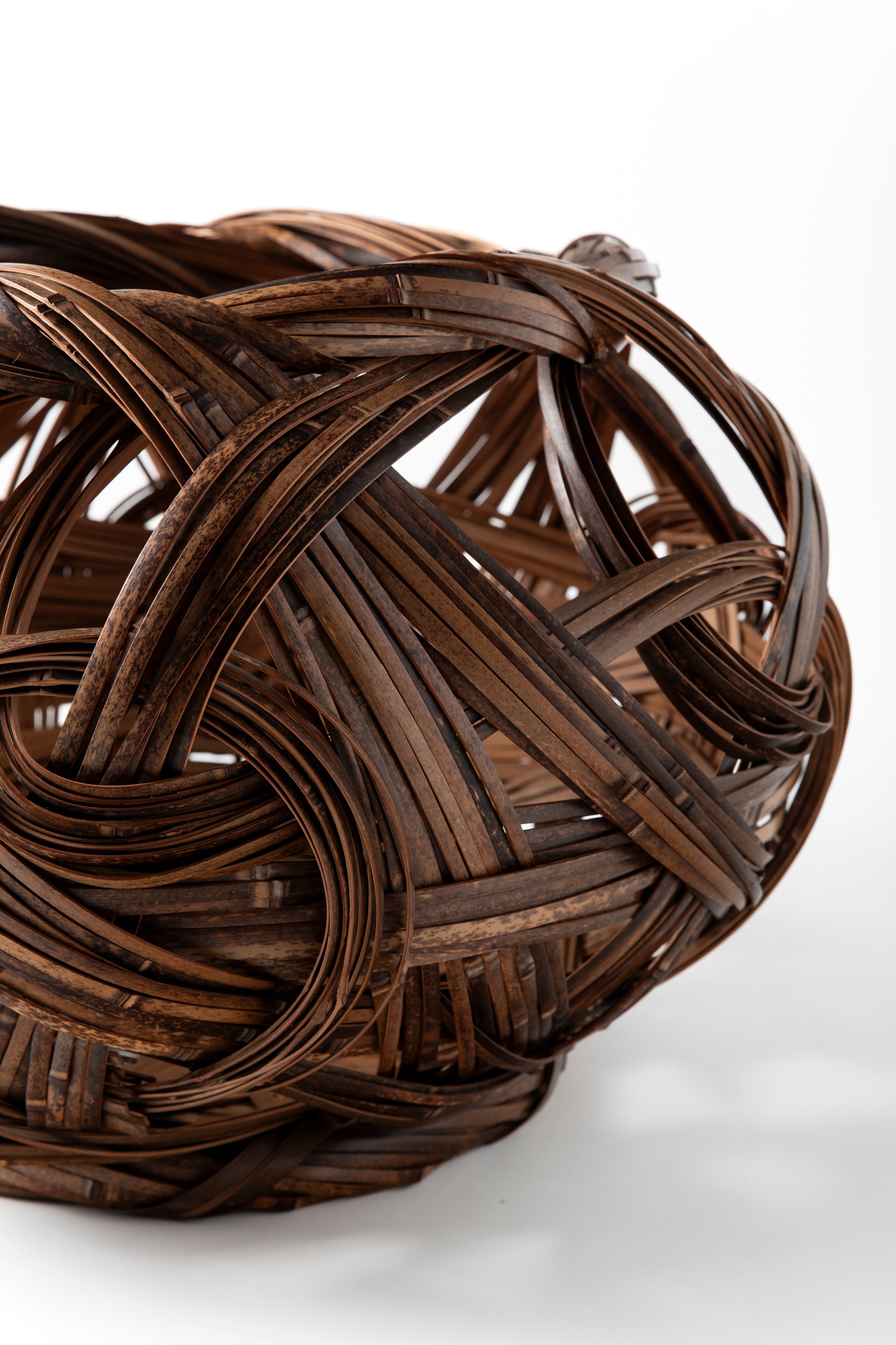 無銘 虎竹荒編大籃 | 斎藤正光 監修