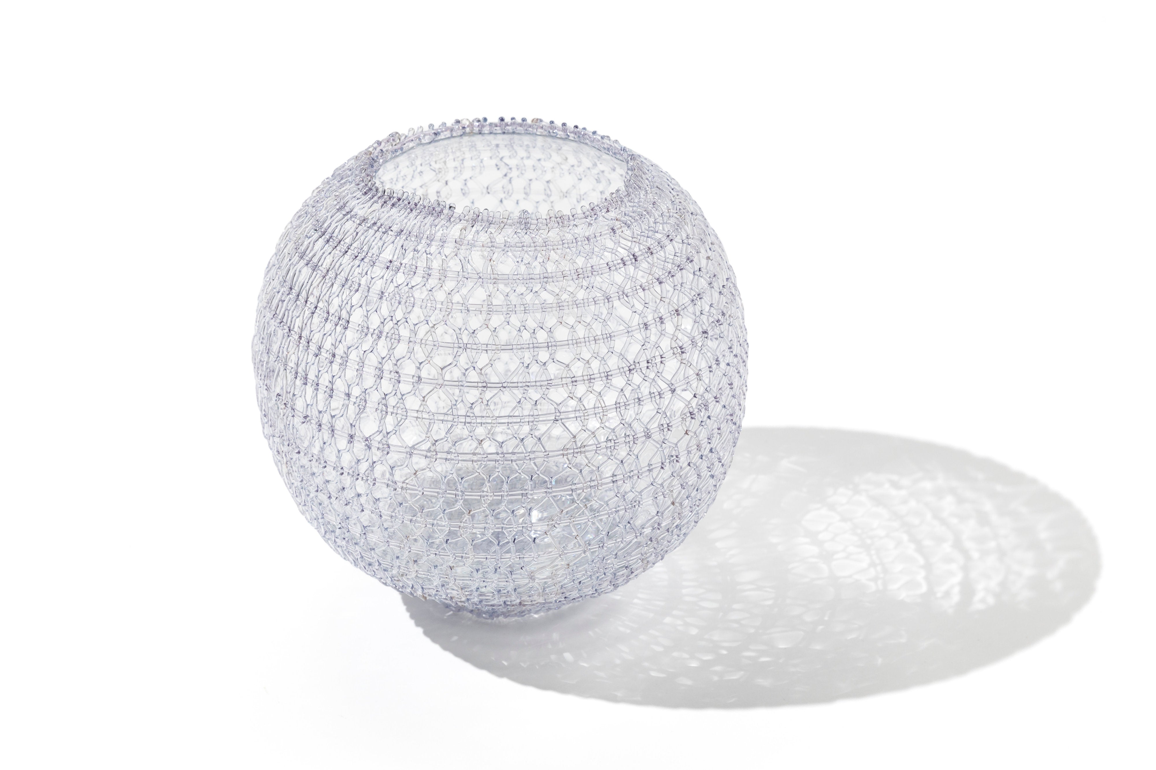 Woven vessel 撫子|竹岡 健輔 |ガラス