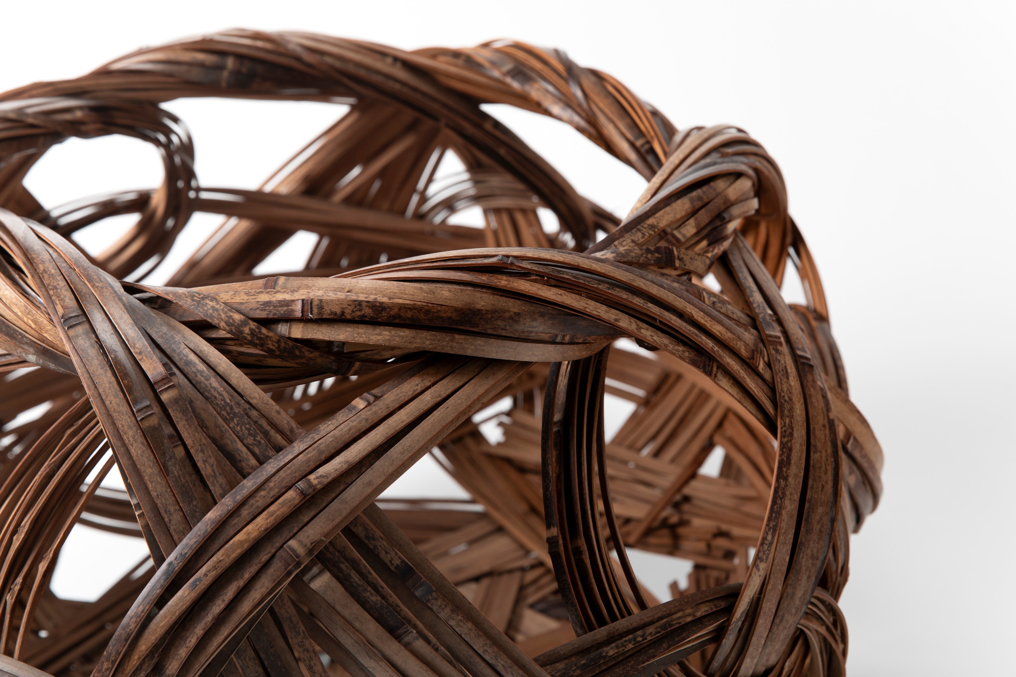 無銘 虎竹荒編大籃 | 斎藤正光 監修