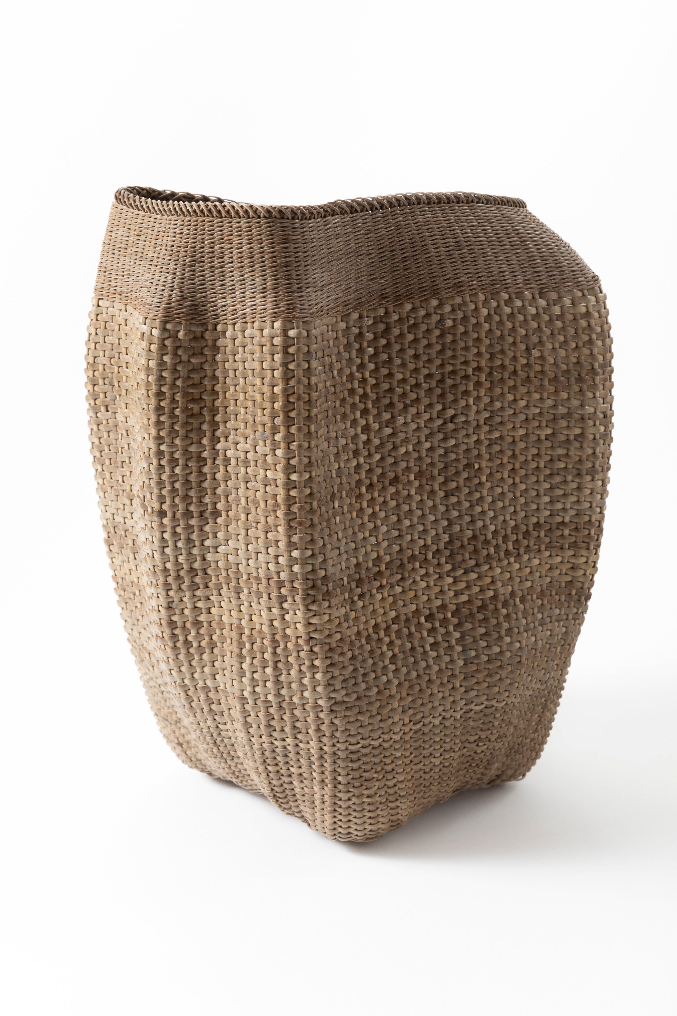 銹籐素編玄籠 戴勝 | 川口 淳平