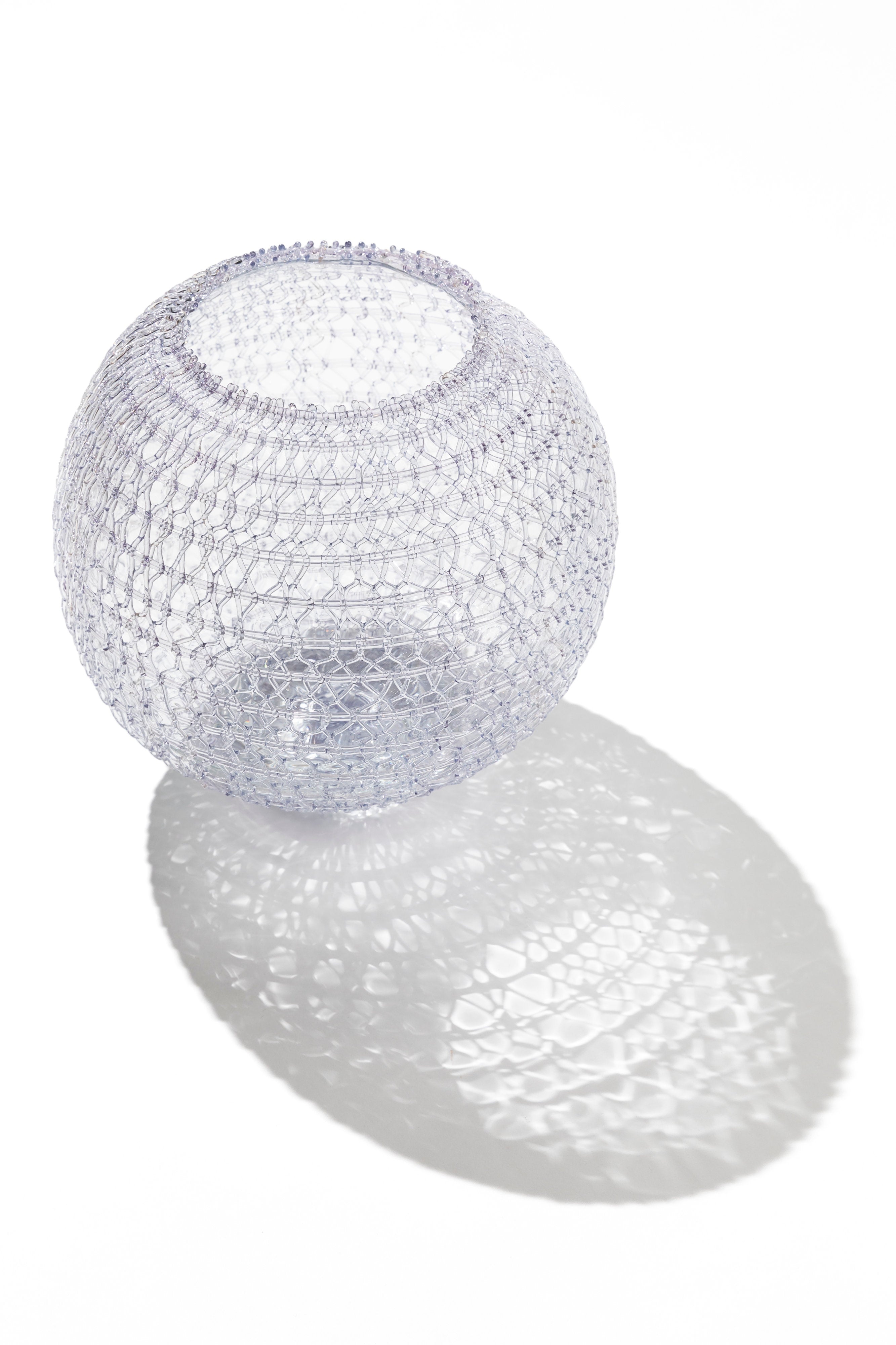 Woven vessel 撫子|竹岡 健輔 |ガラス