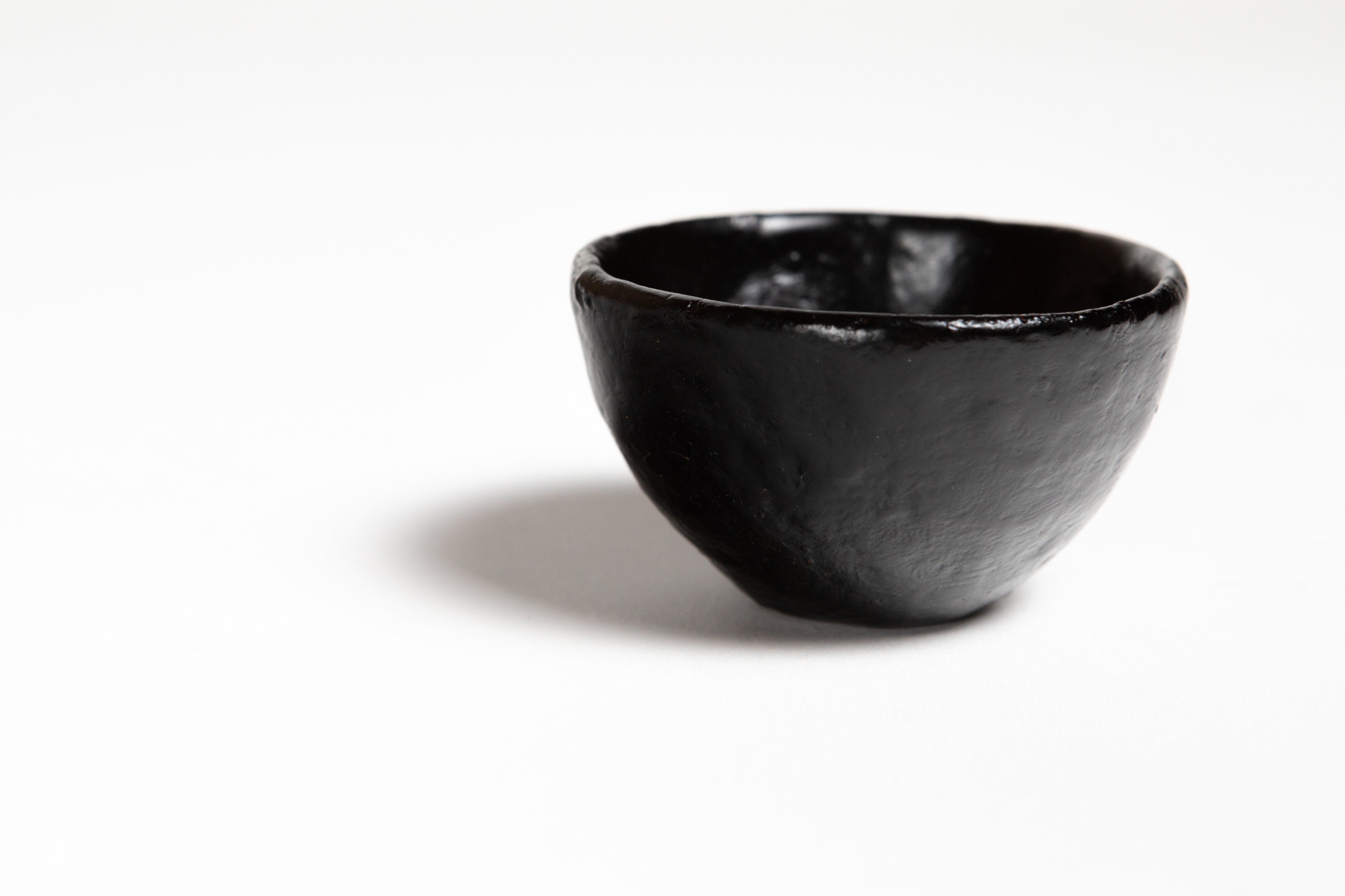 黒漆ぐい呑 | 松崎融 | 漆器 | 木工