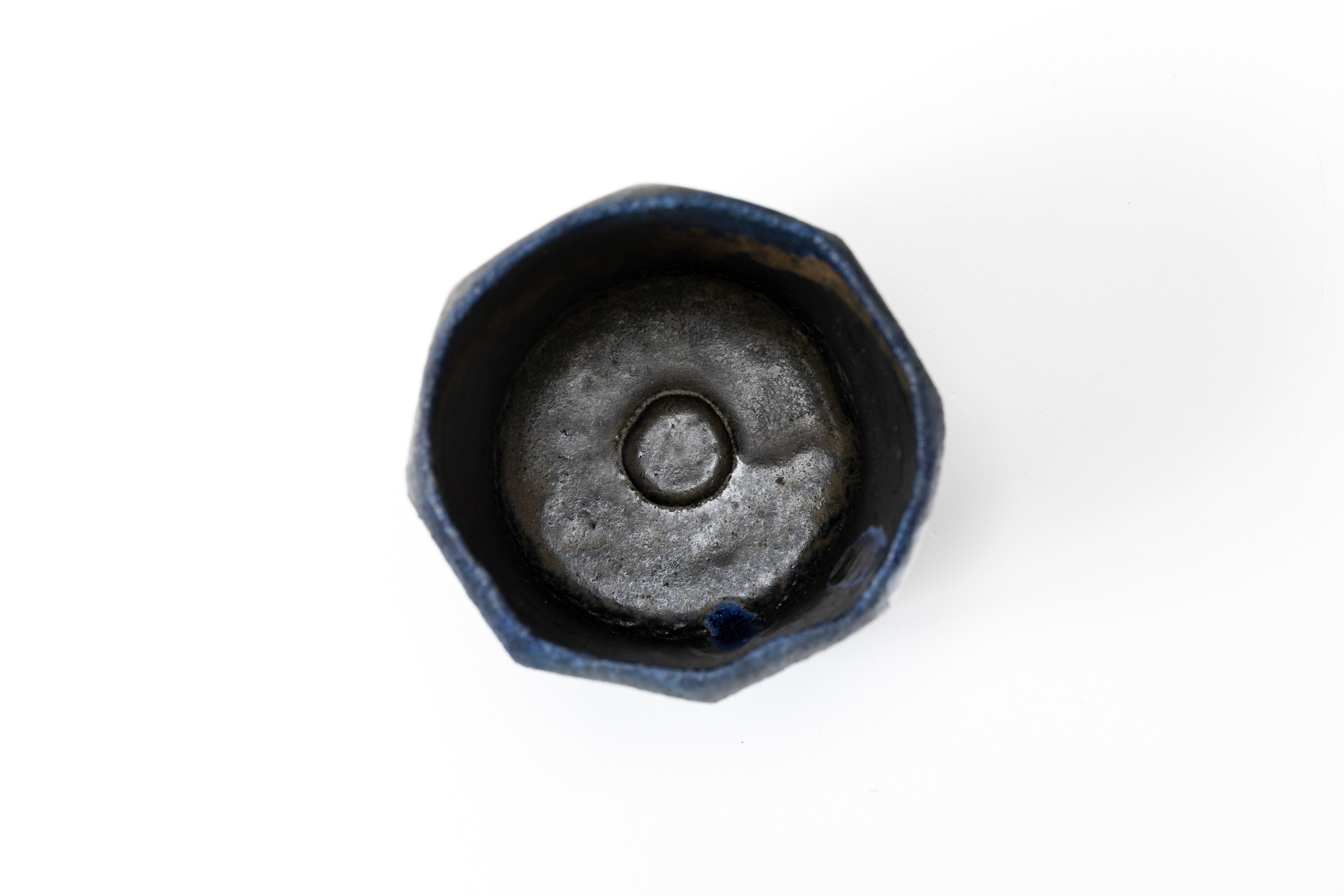 蒼変黒削茶盌 | 後関 裕士