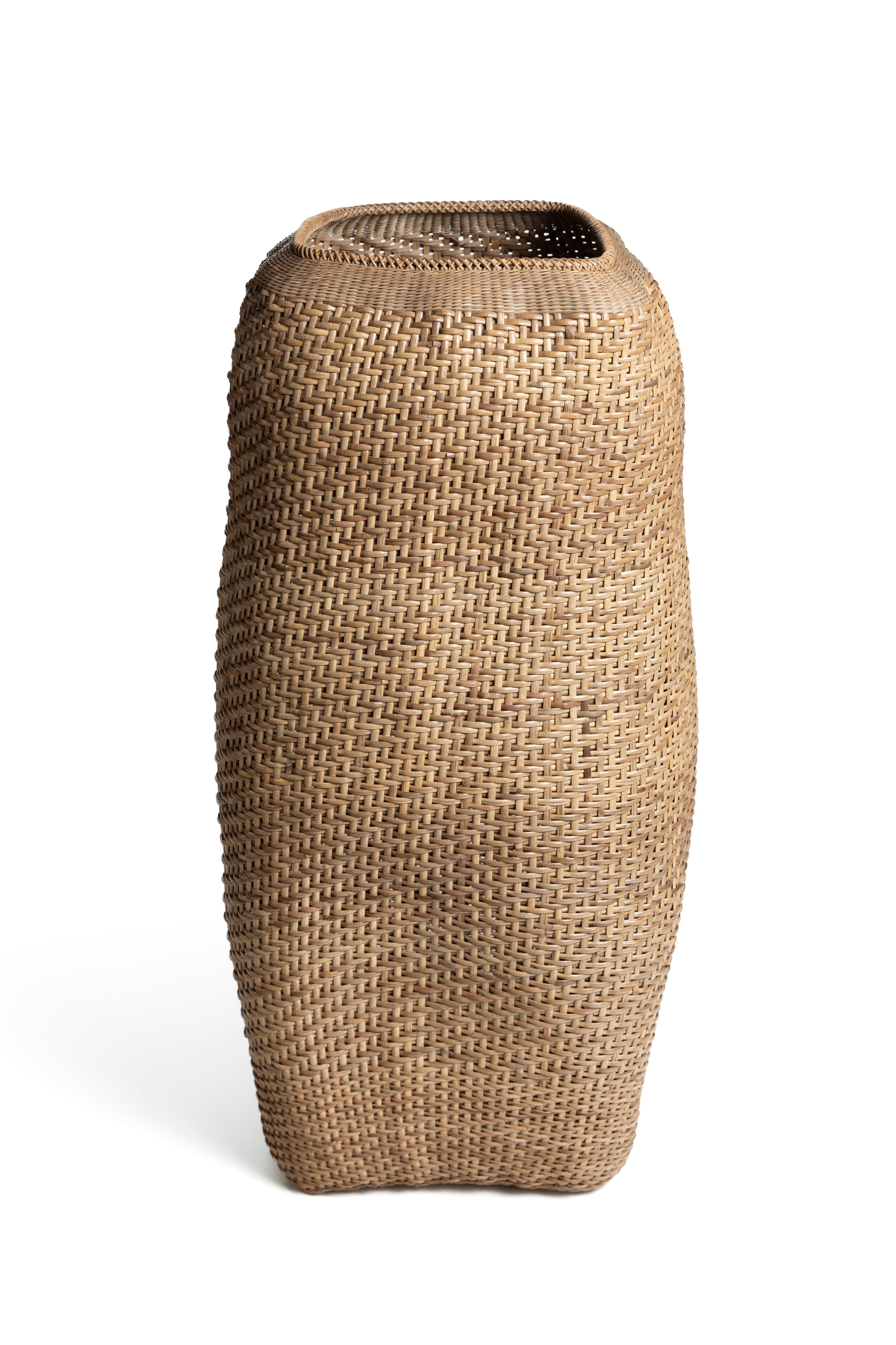 銹籐網代編玄籠 素望 | 川口 淳平