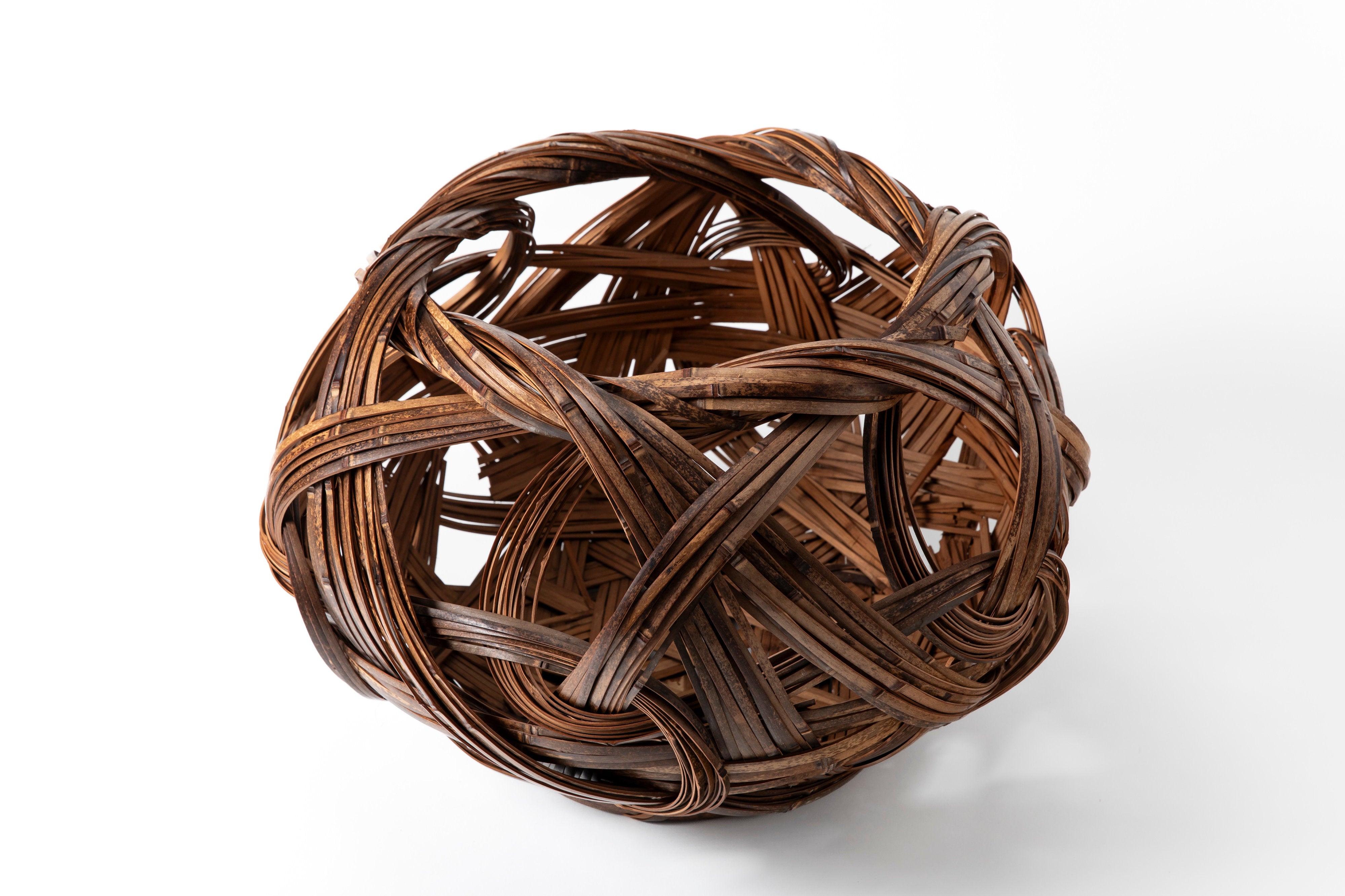 無銘 虎竹荒編大籃 | 斎藤正光 監修