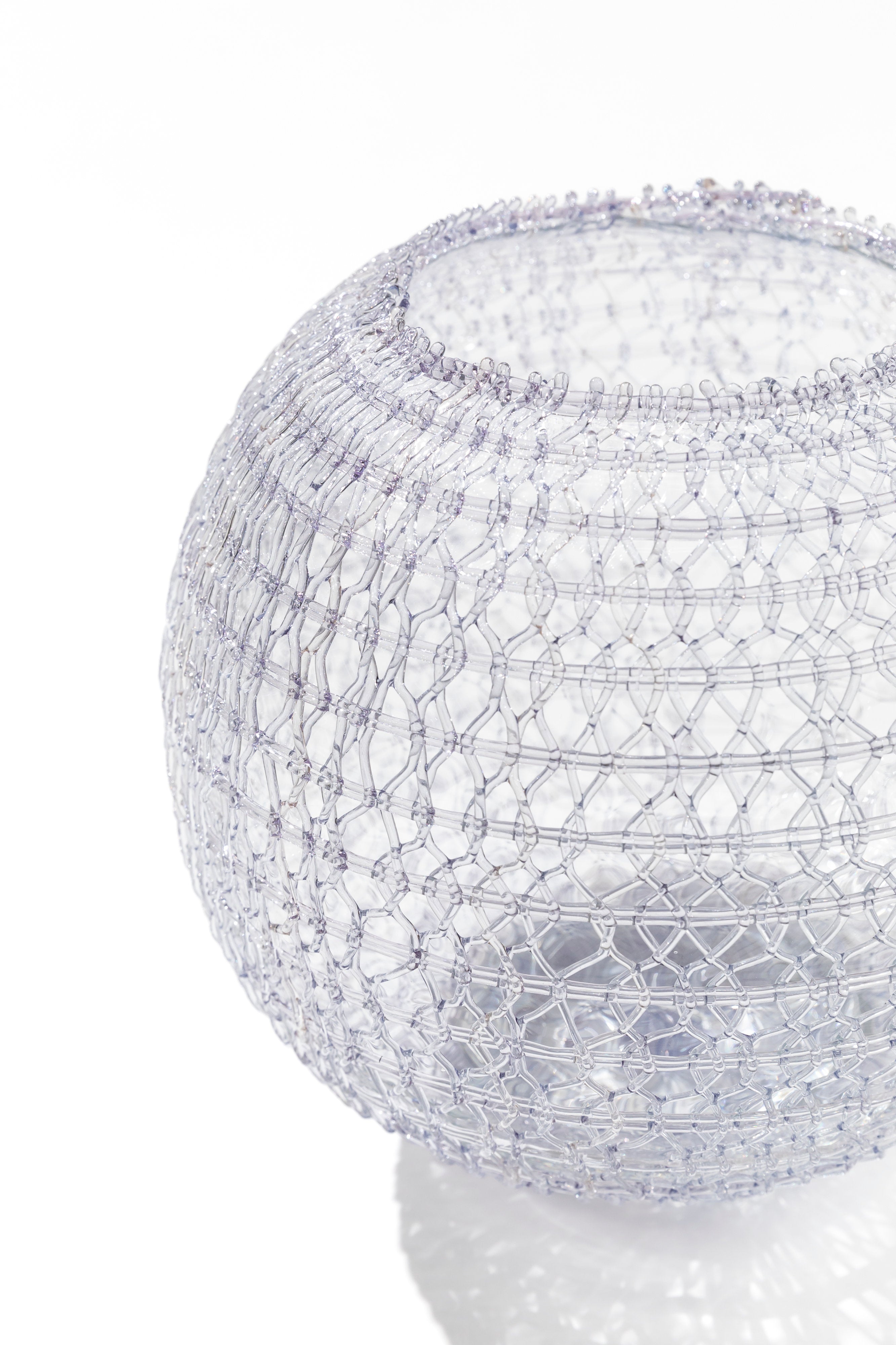 Woven vessel 撫子|竹岡 健輔 |ガラス