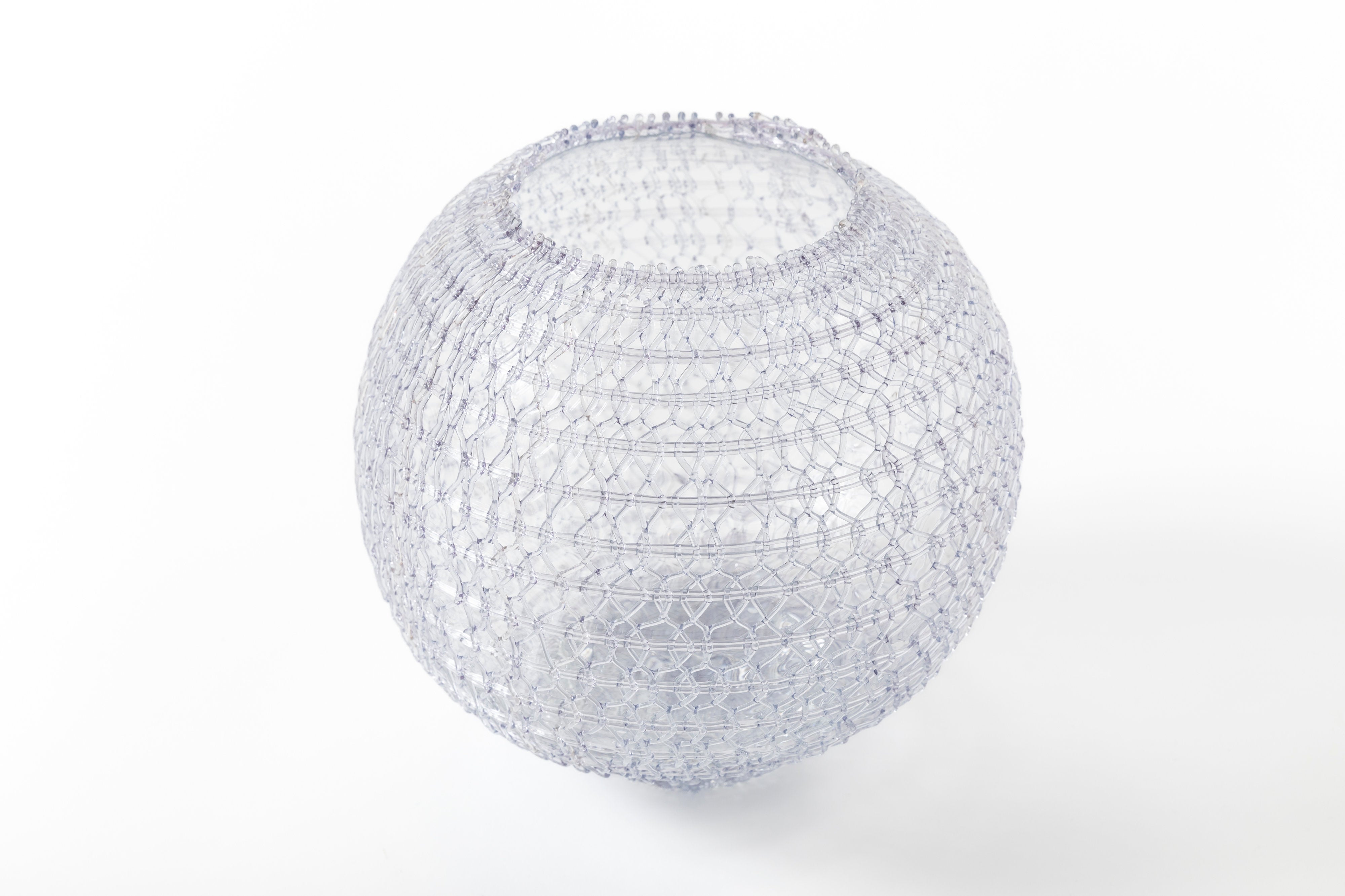 Woven vessel 撫子|竹岡 健輔 |ガラス