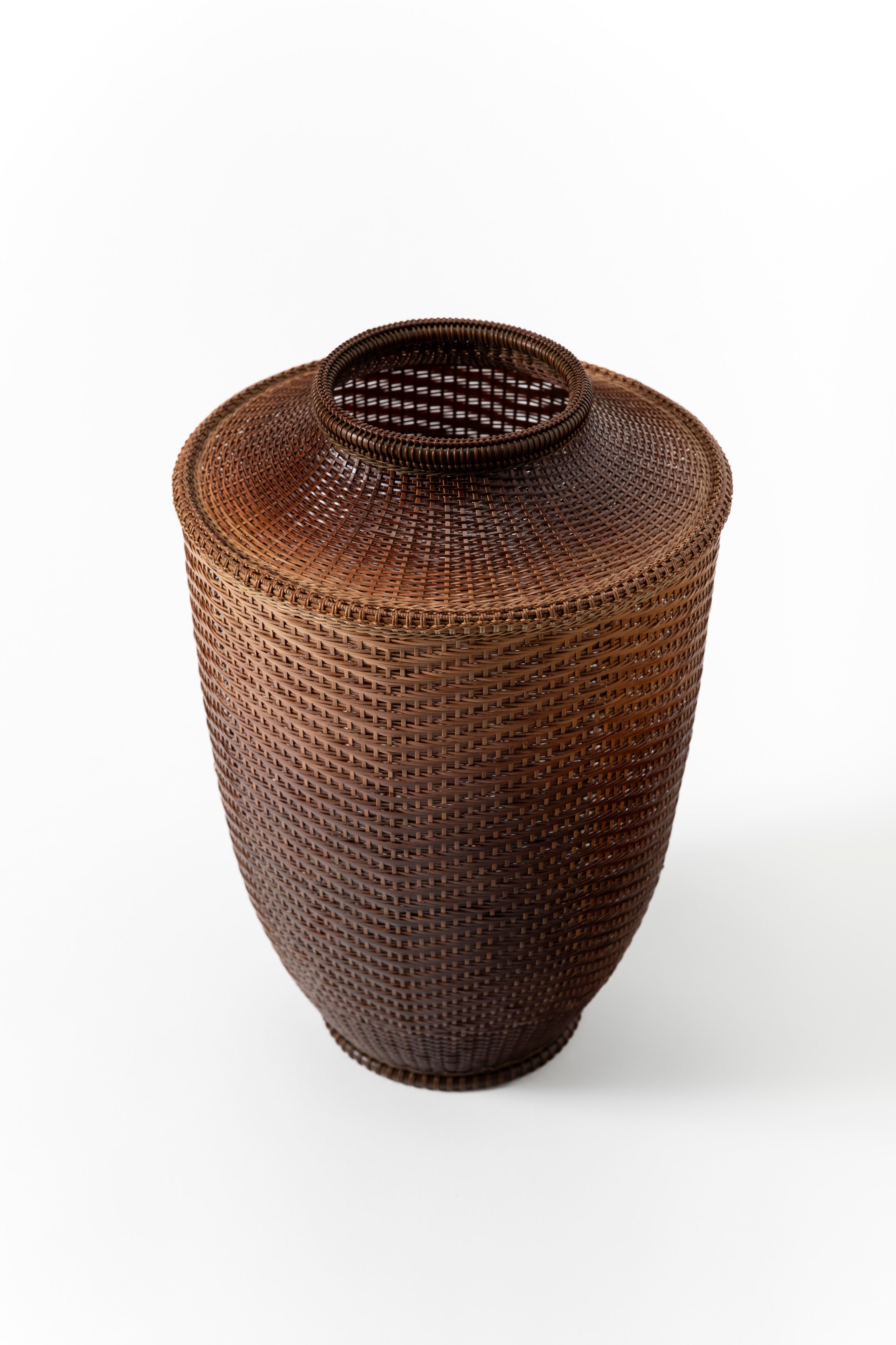 松尾竹峰 煤竹花籃 | 斎藤正光 監修