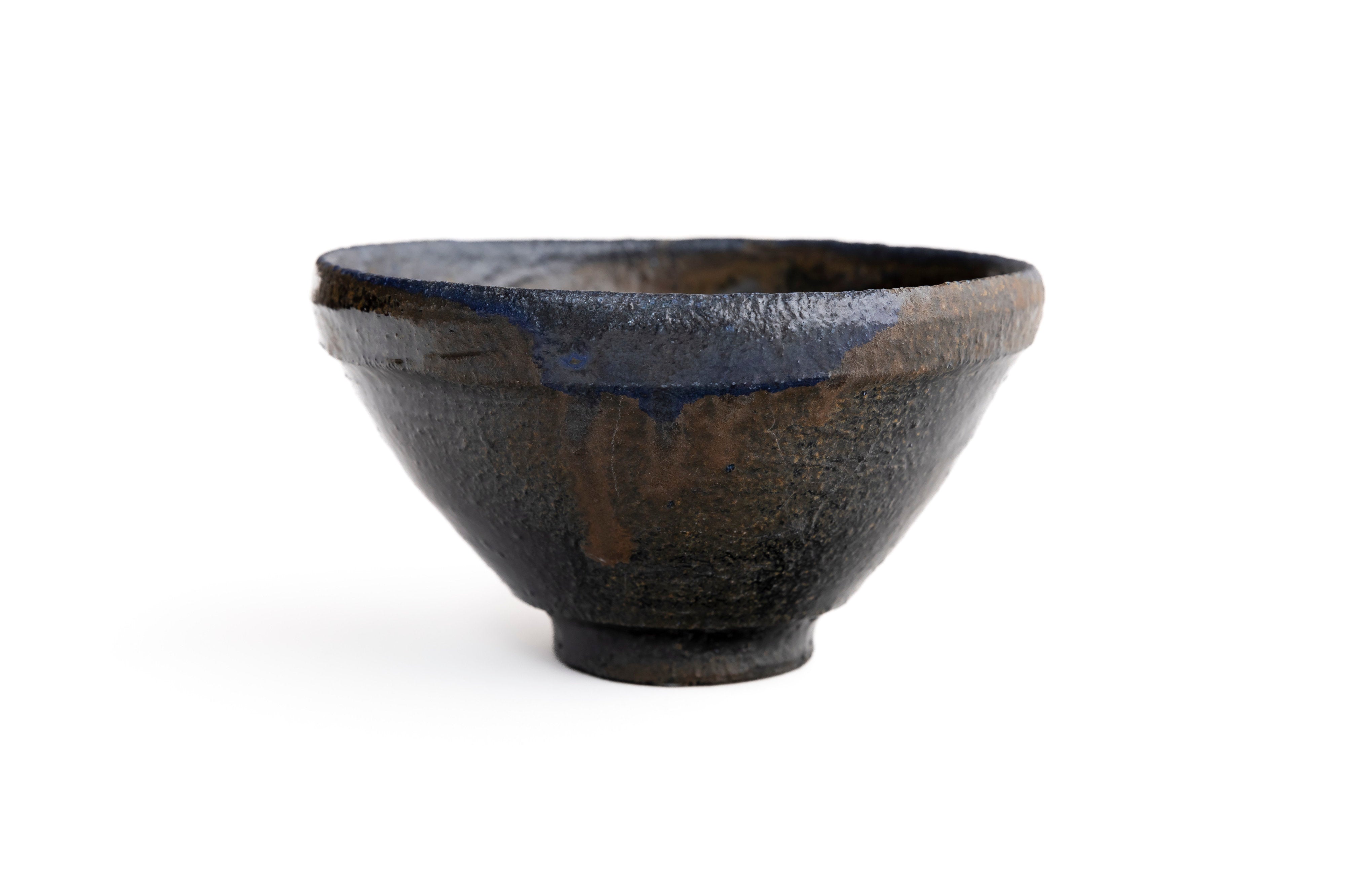 蒼変黒茶盌 | 後関 裕士