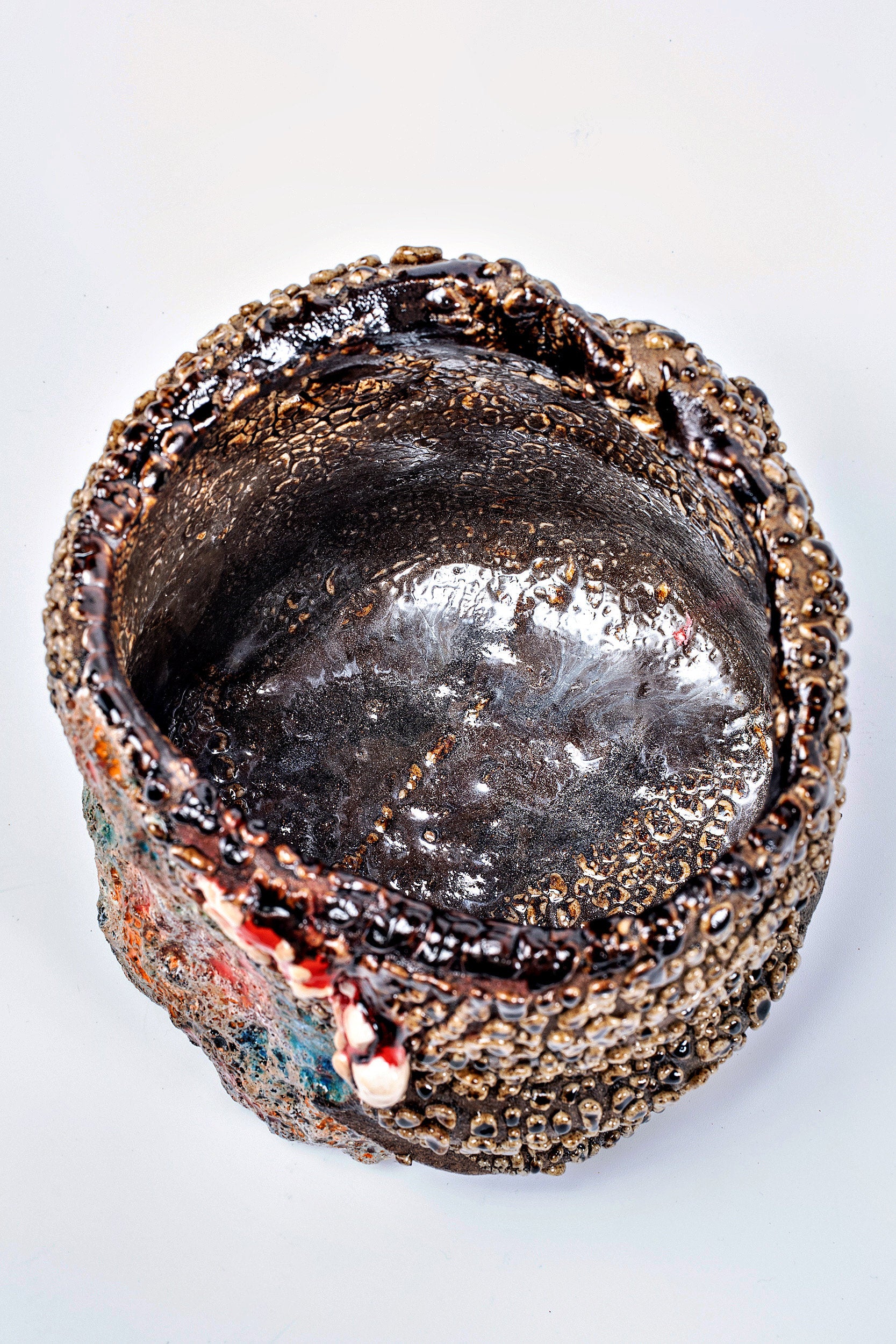 Hybrid Karatsu & Foam Glaze Tea Bowl | 氏家 昂大