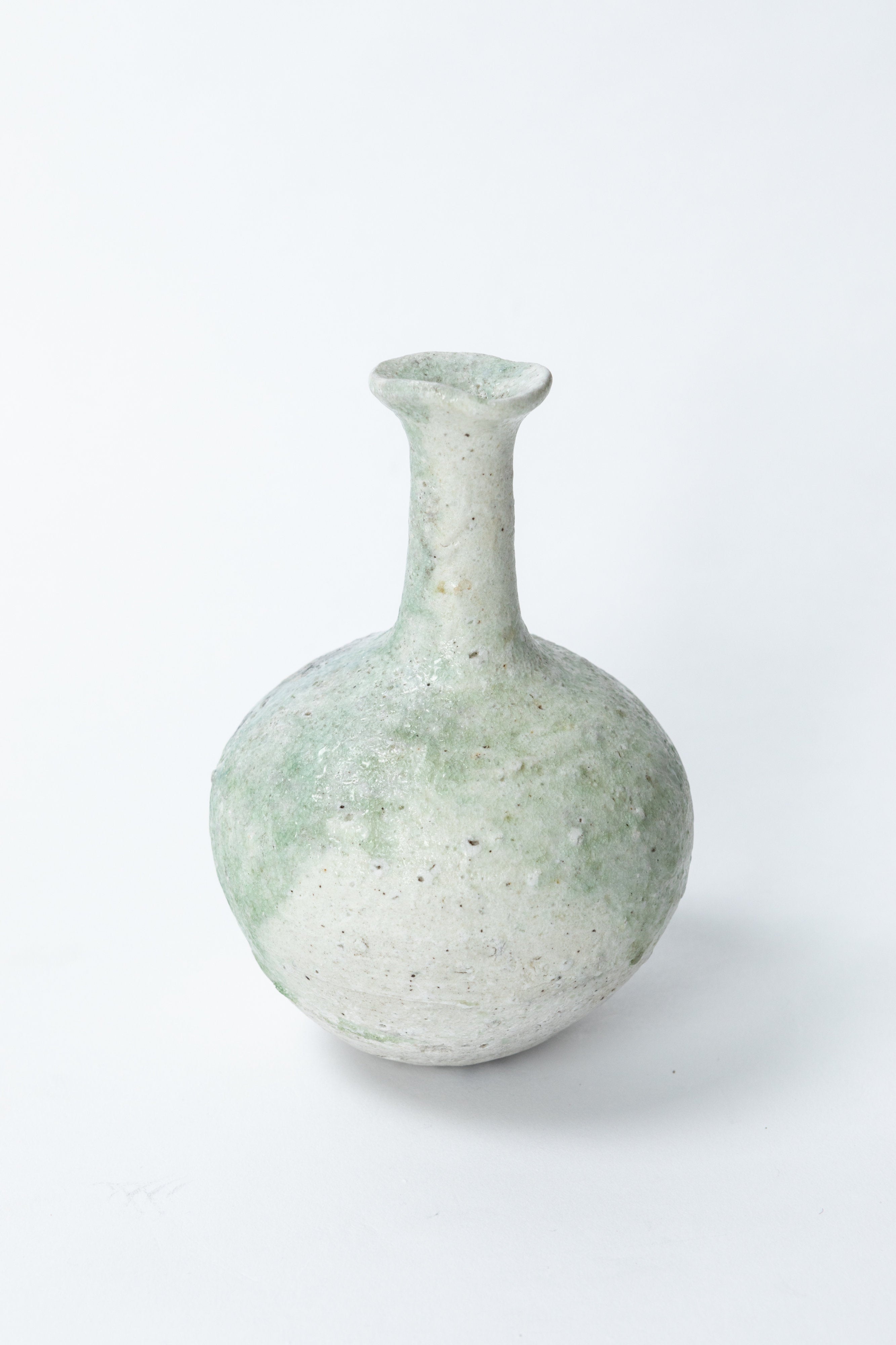 自然釉徳利(金継あり)- Natural Ash Tokkuri with Kintsugi | 辻村 唯