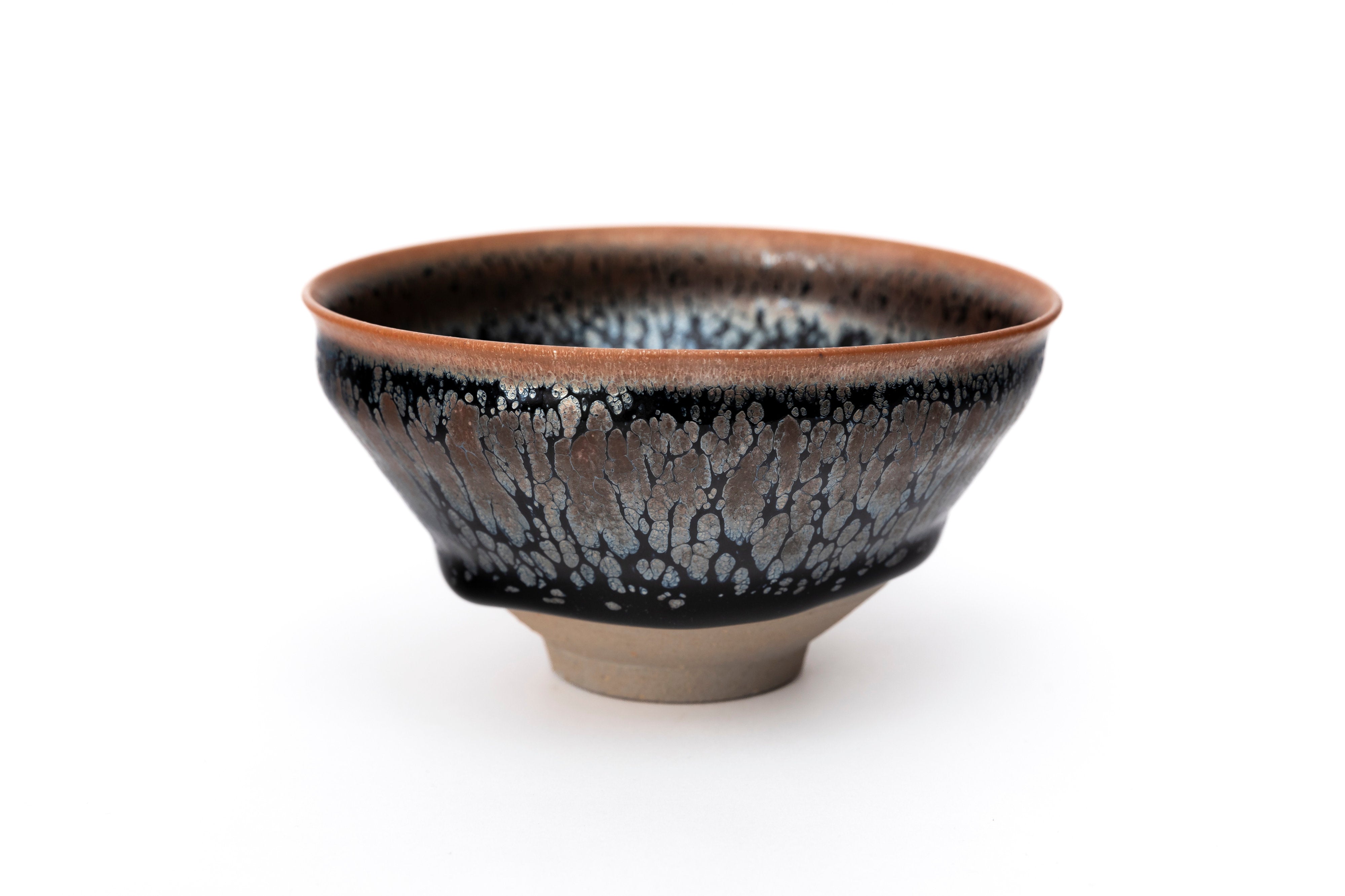 油滴天目茶盌(穴窯焼成) | 古谷 宣幸