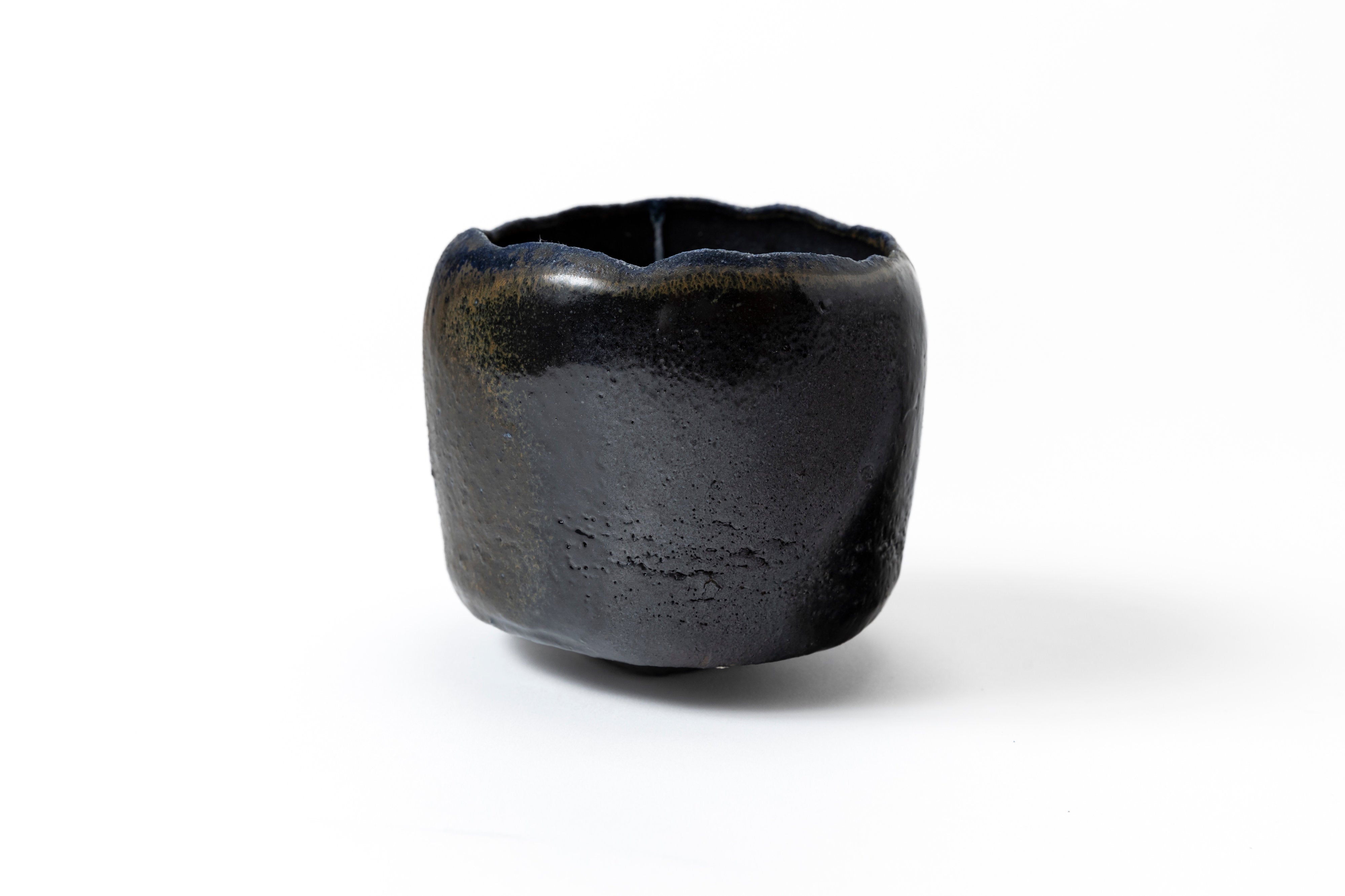 蒼変黒茶盌 | 後関 裕士