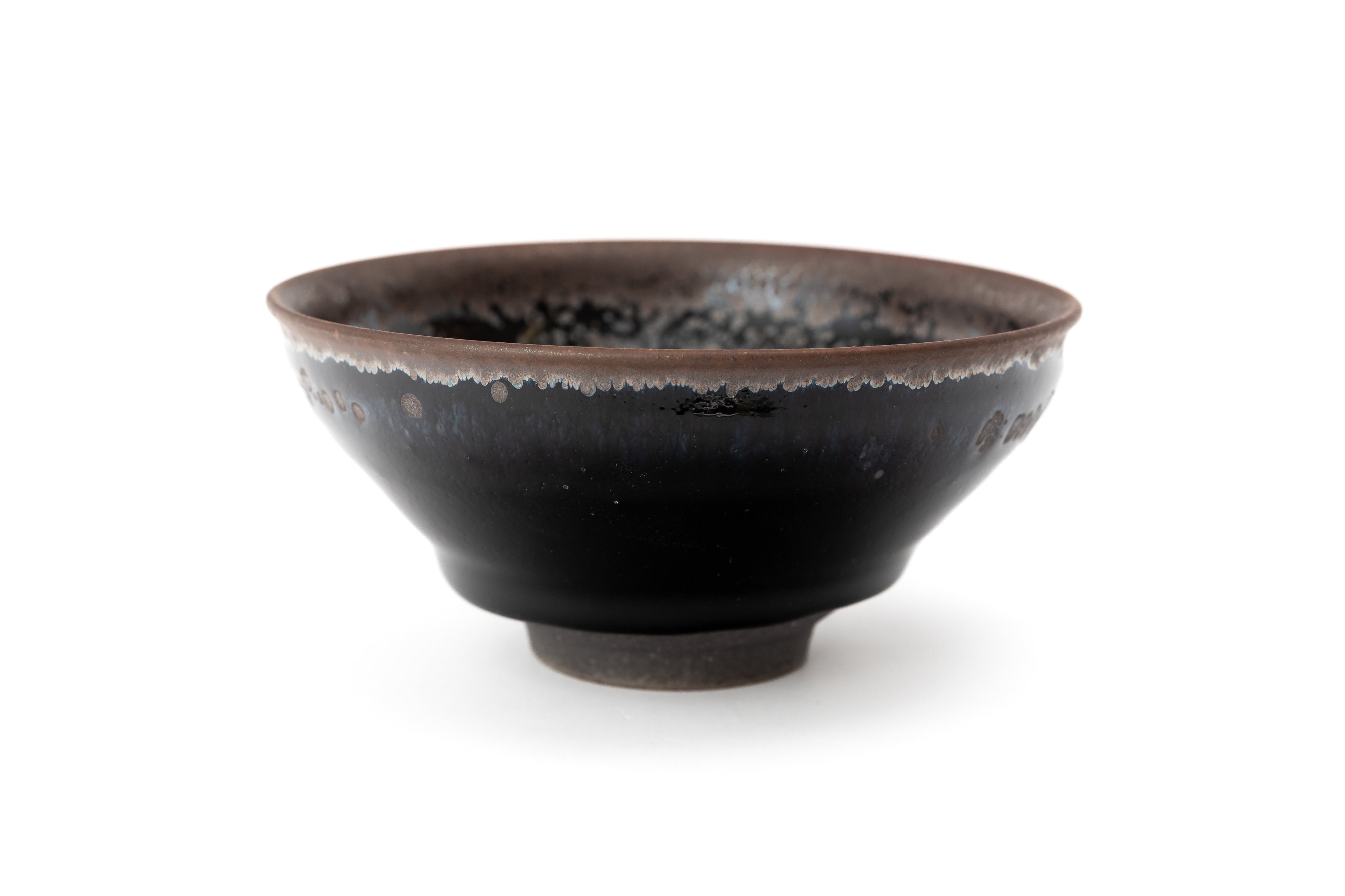 油滴天目茶盌(穴窯焼成) | 古谷宣幸