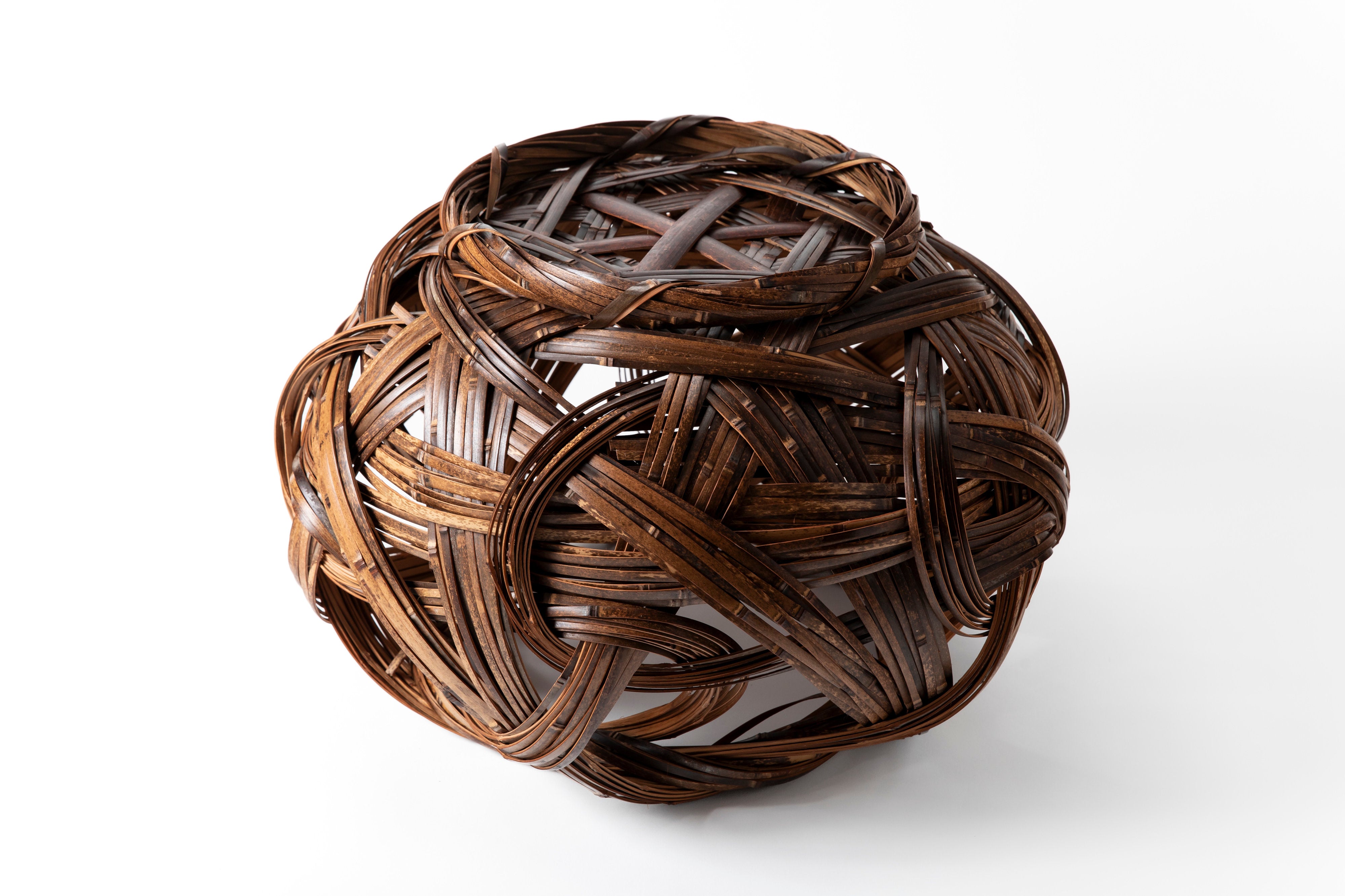 無銘 虎竹荒編大籃 | 斎藤正光 監修