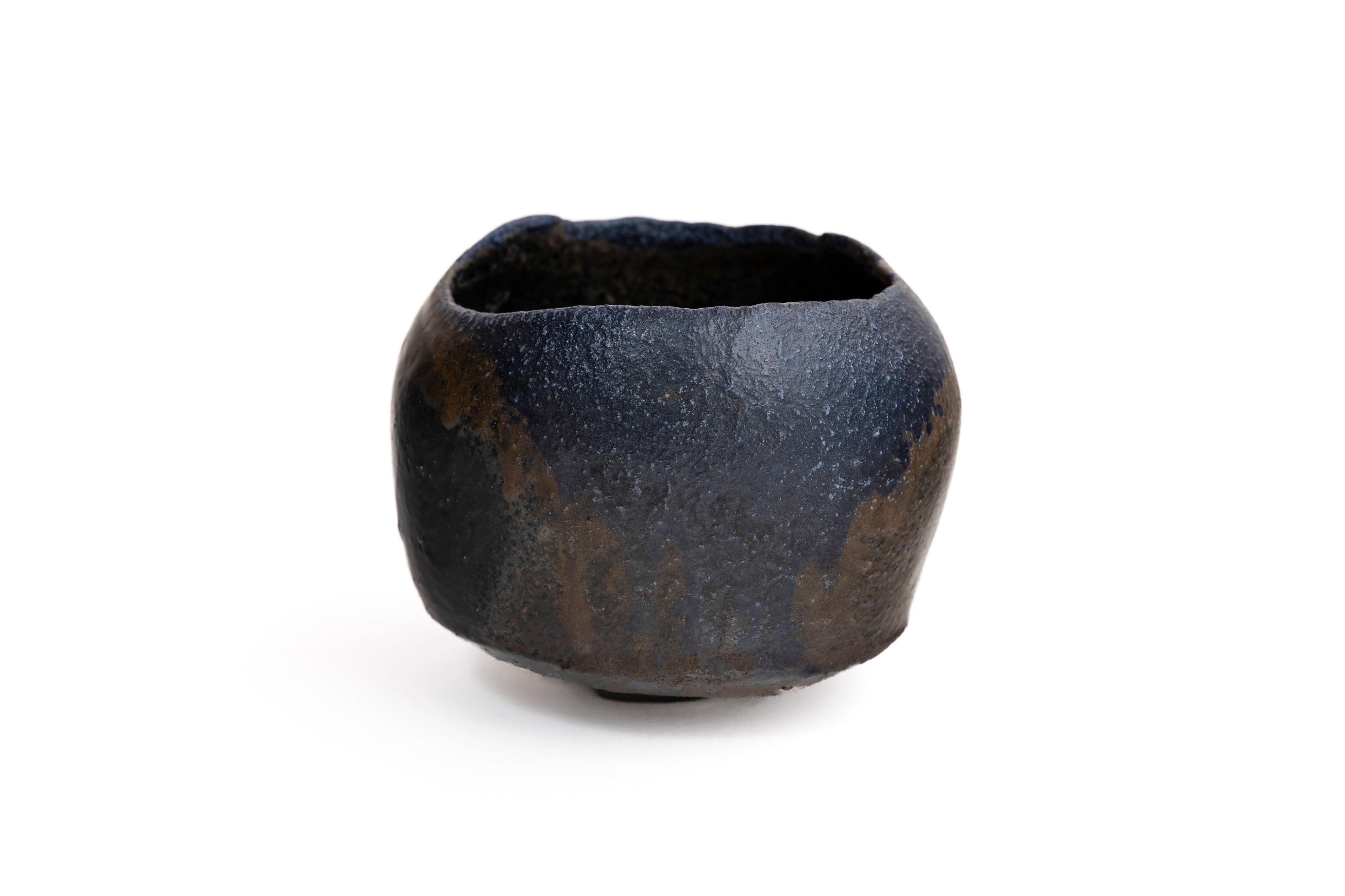 蒼変黒茶盌 | 後関 裕士