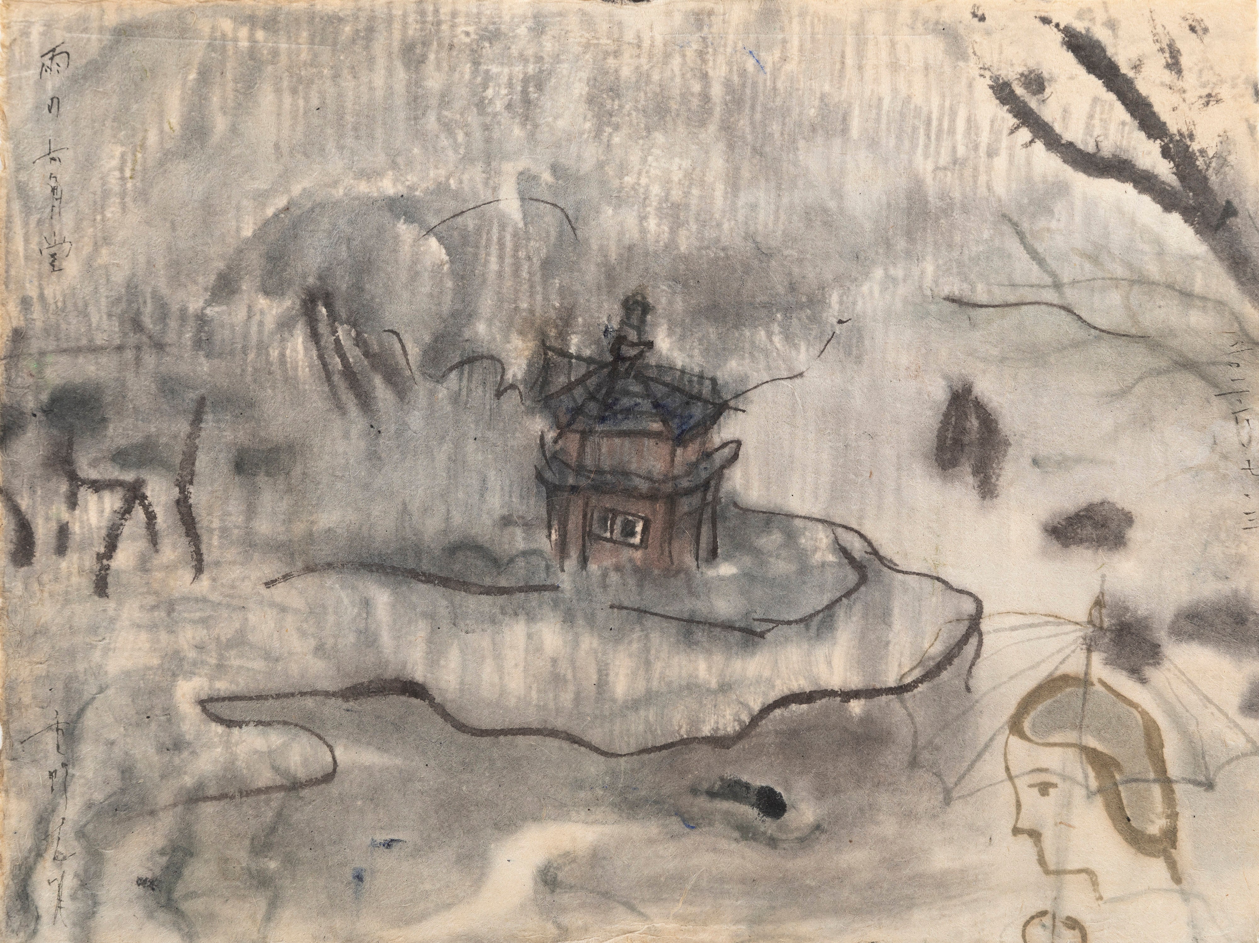 雨の六角堂 | 重野 克明