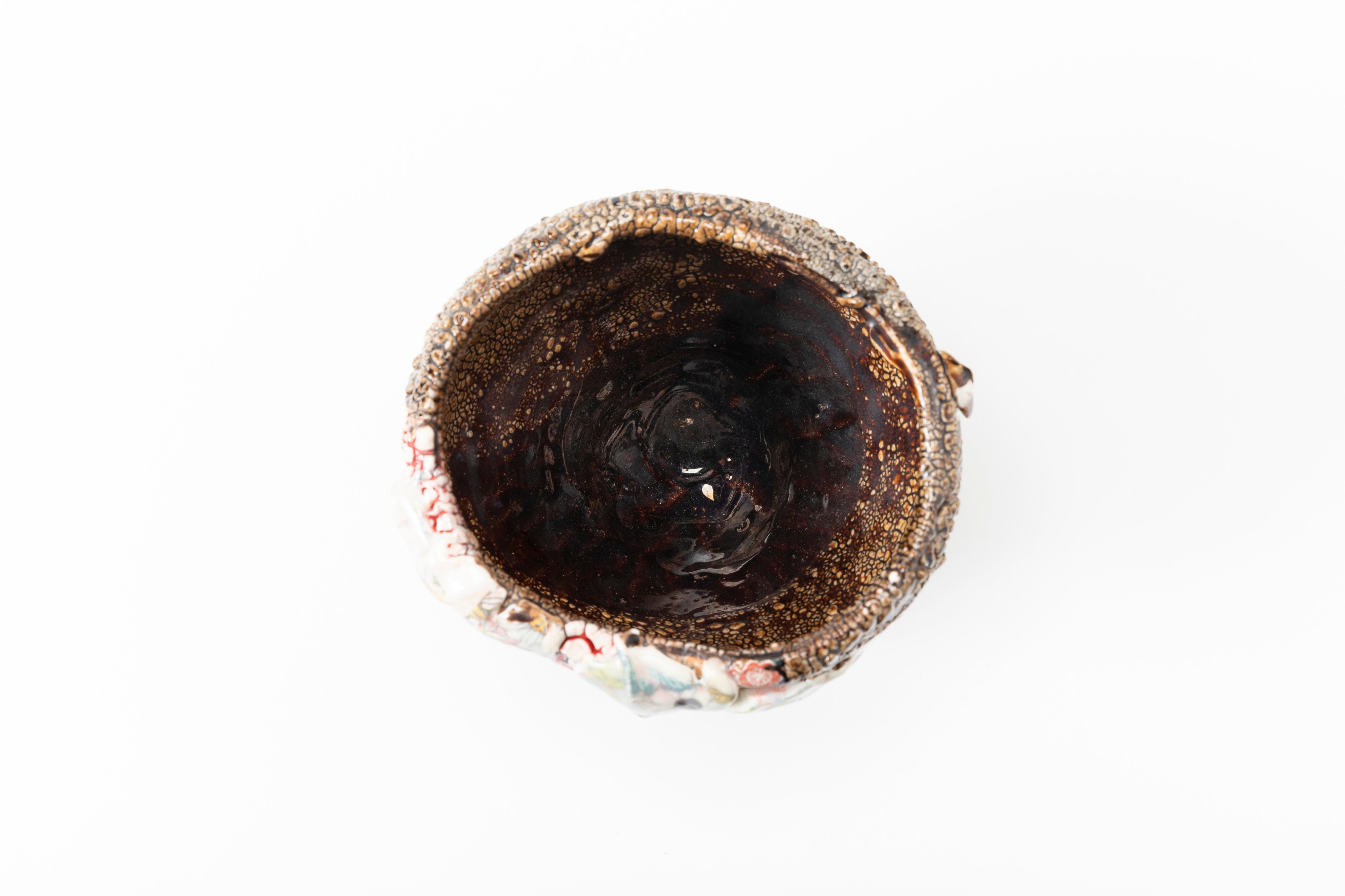 Karatsu Flower Painting Tea Bowl | 氏家 昂大