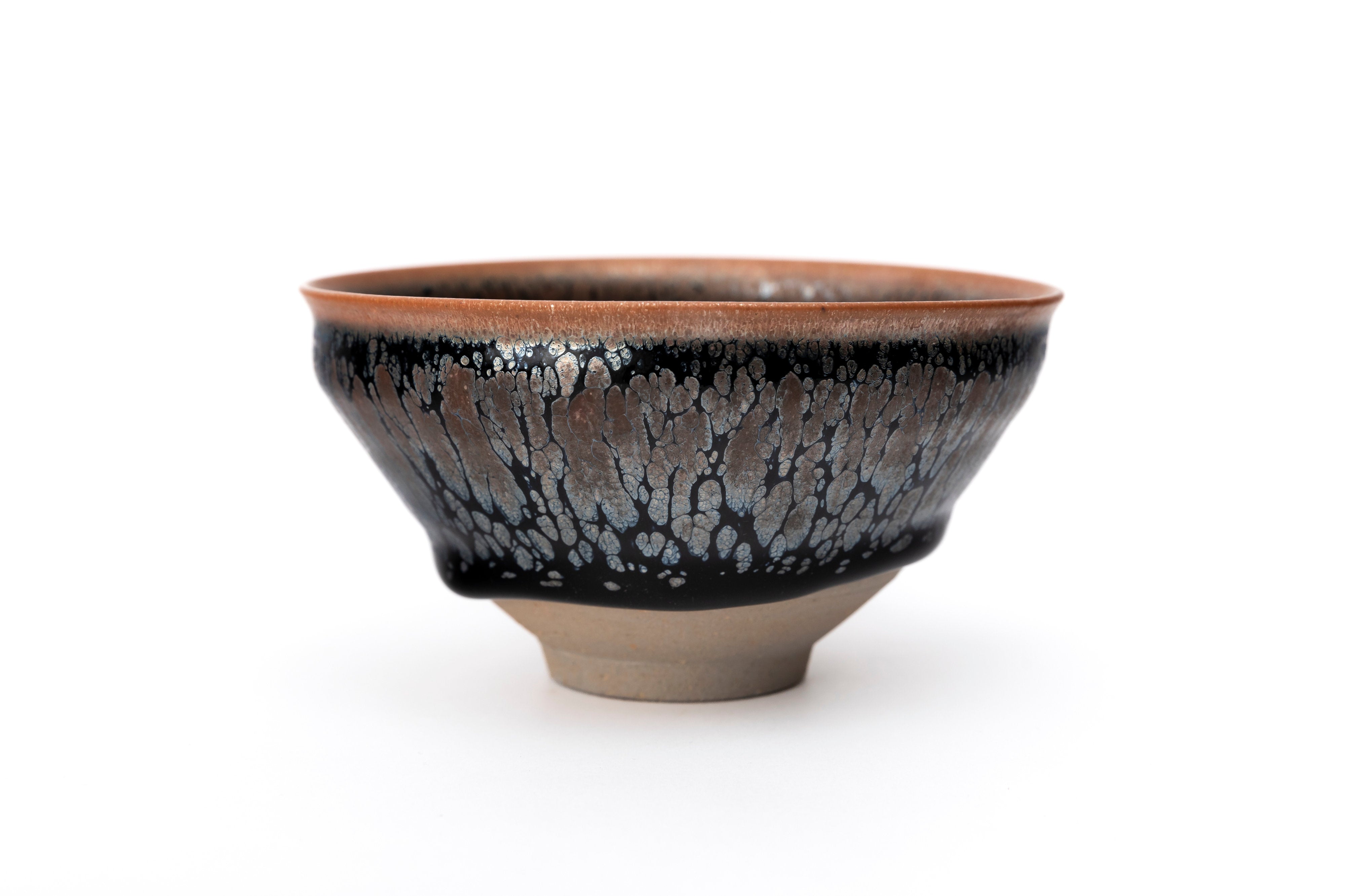 油滴天目茶盌(穴窯焼成) | 古谷 宣幸