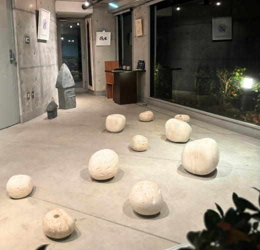 冨長敦也「石ーstoneー」  御殿山ギャラリー