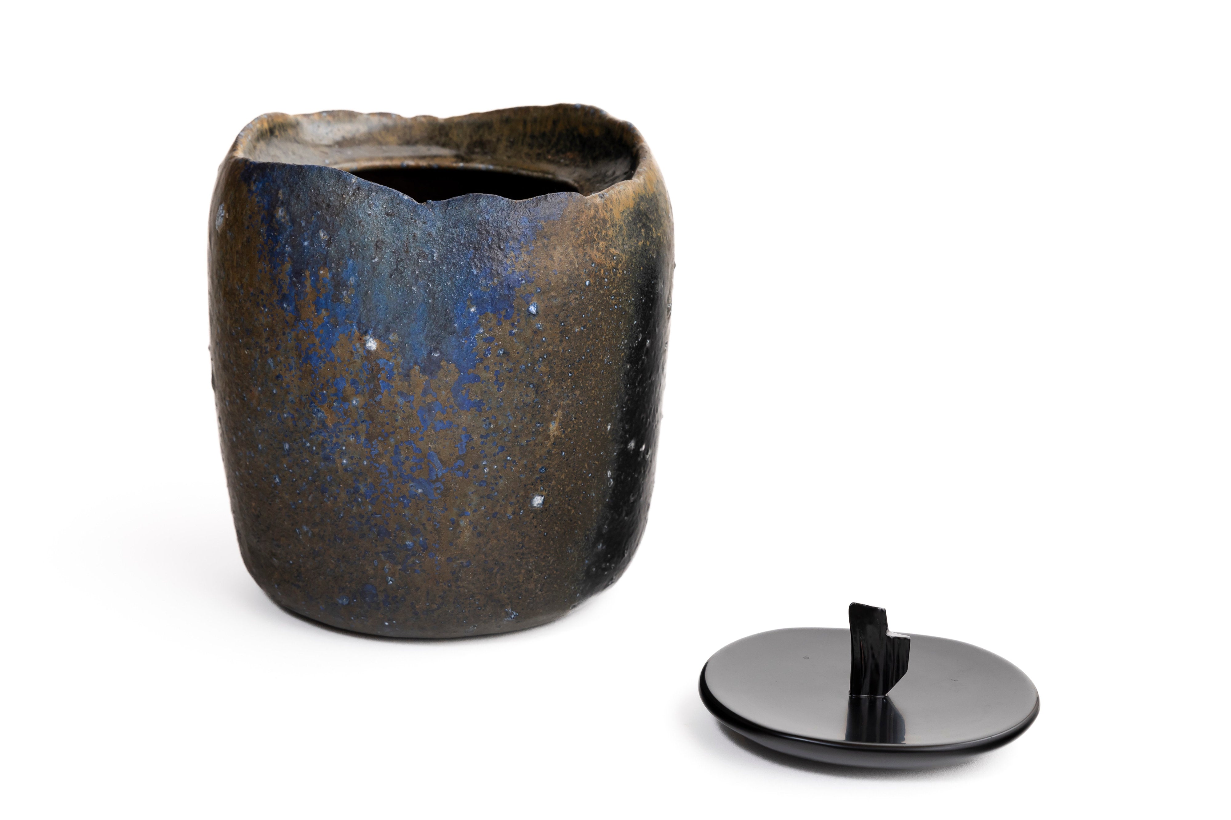 蒼変黒水指 | 後関 裕士