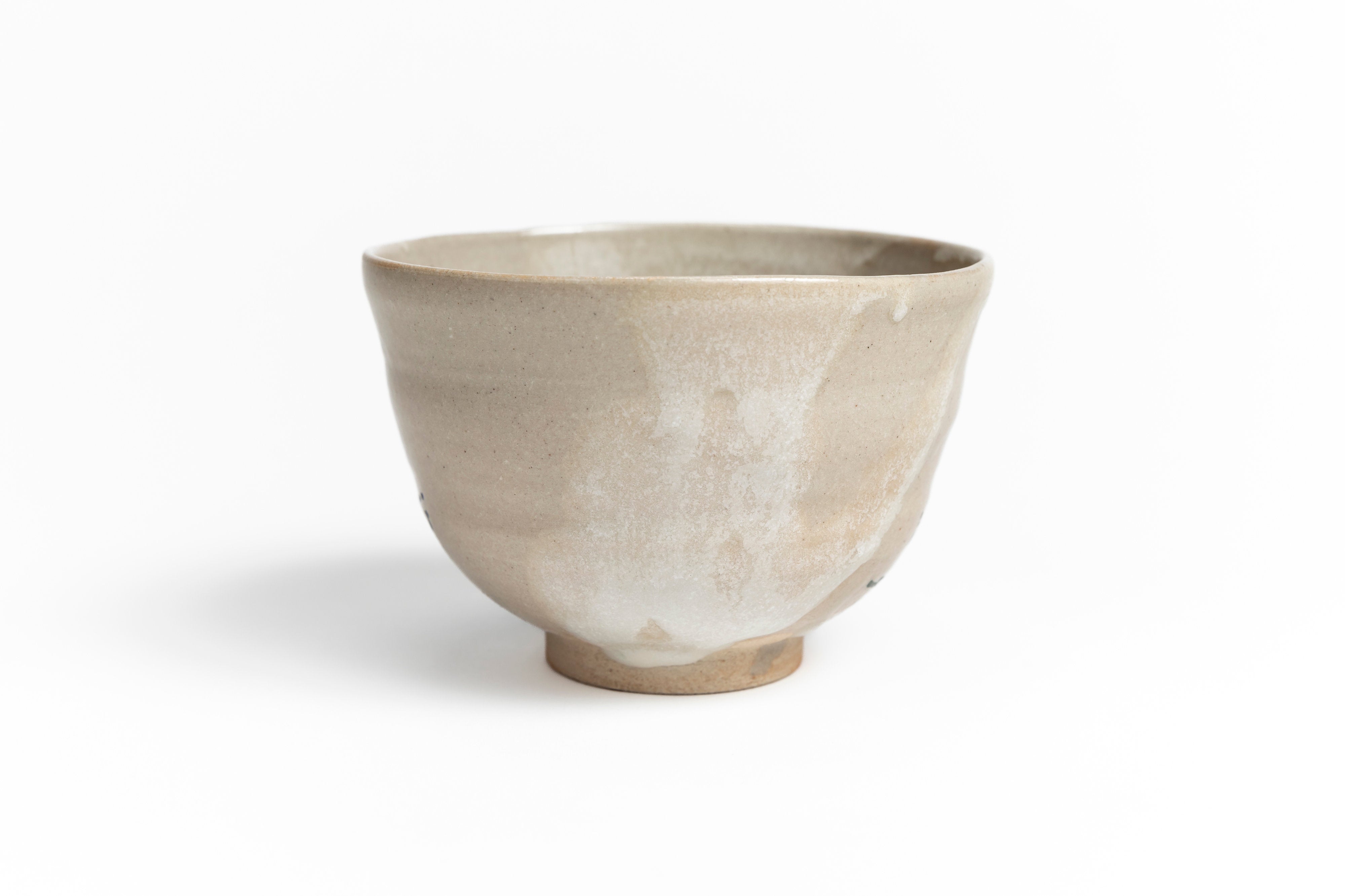 仁清写 波に三日月茶碗 | 田端 志音
