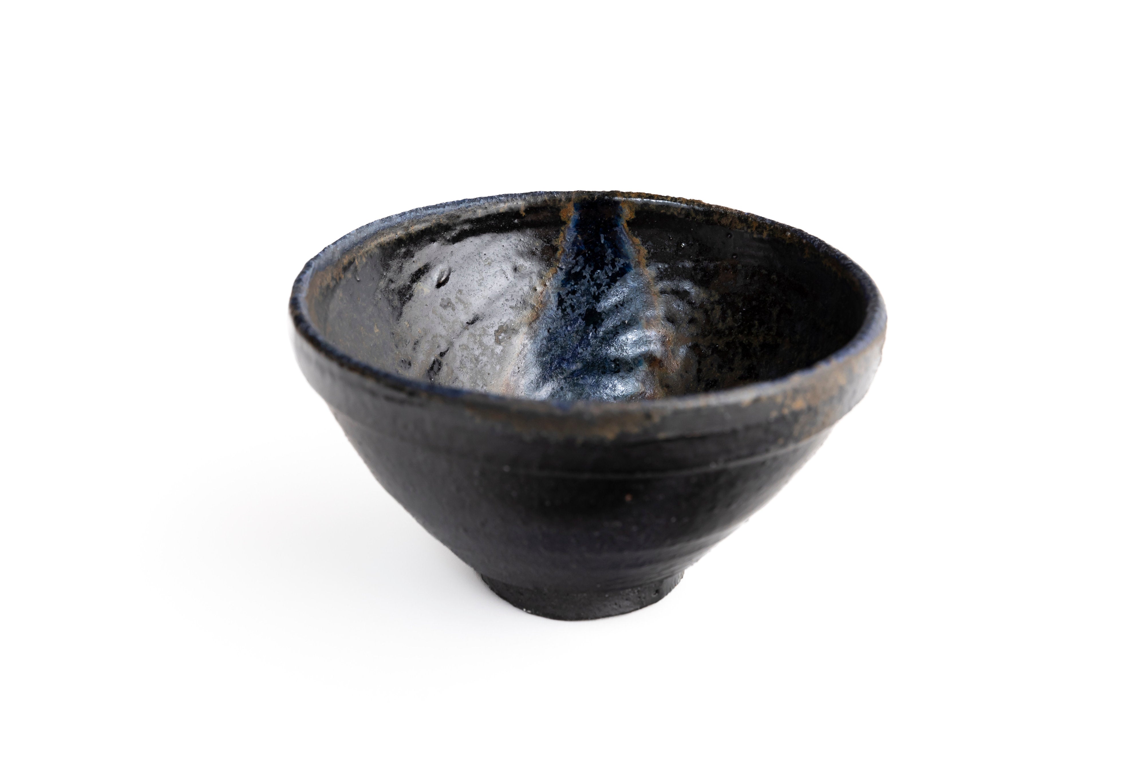 蒼変黒茶盌 | 後関 裕士