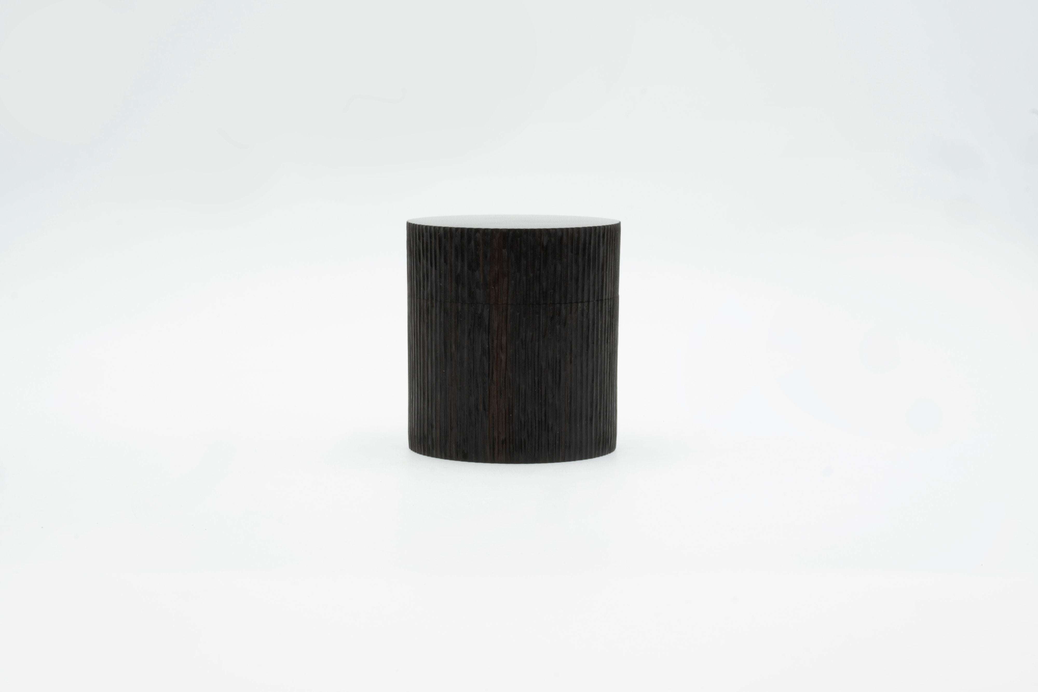 村瀬 治兵衛 | 黒檀茶器 - Ebony Tea Caddy