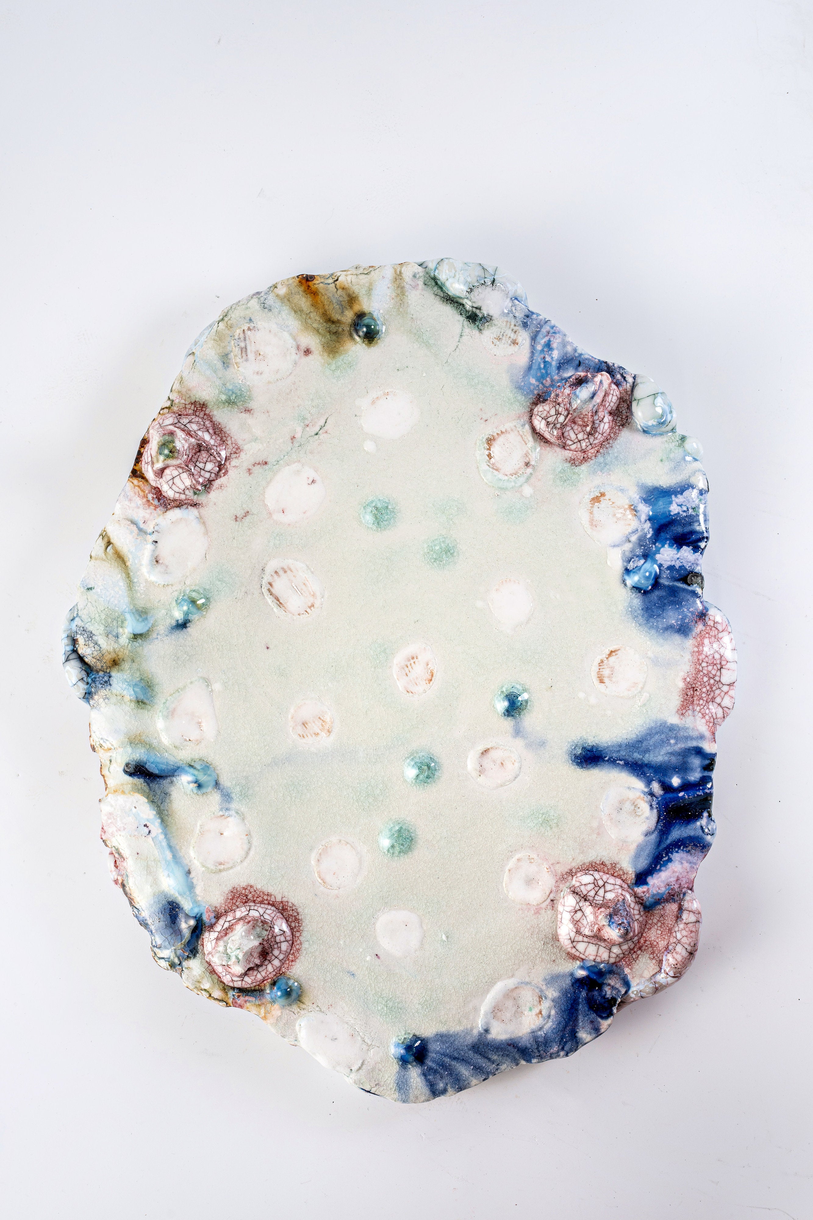 Hybrid Ofuke ＆ White Glaze Plate | 氏家 昂大