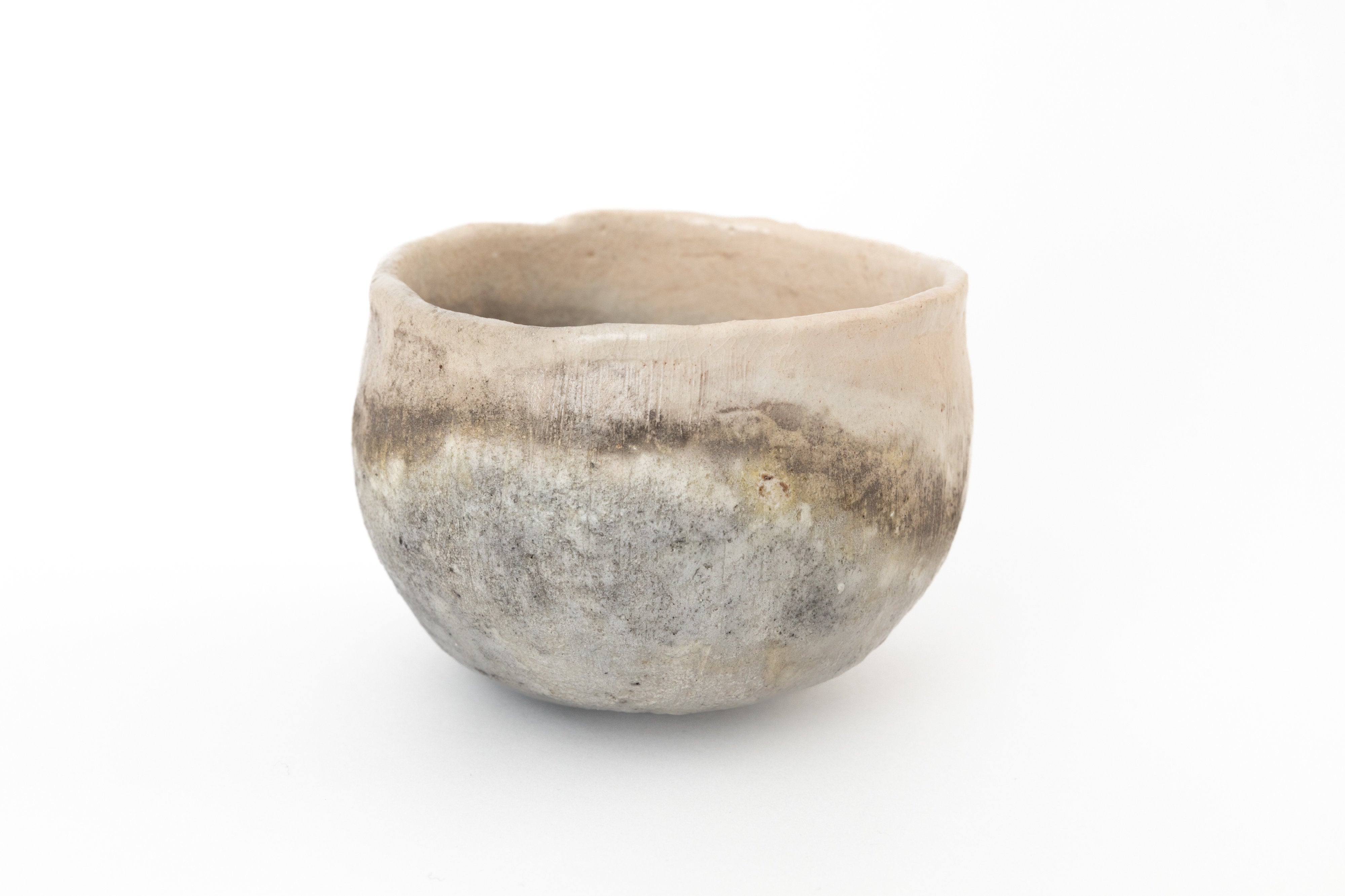 白楽茶碗 - White Raku Tea Bowl | 田端 志音