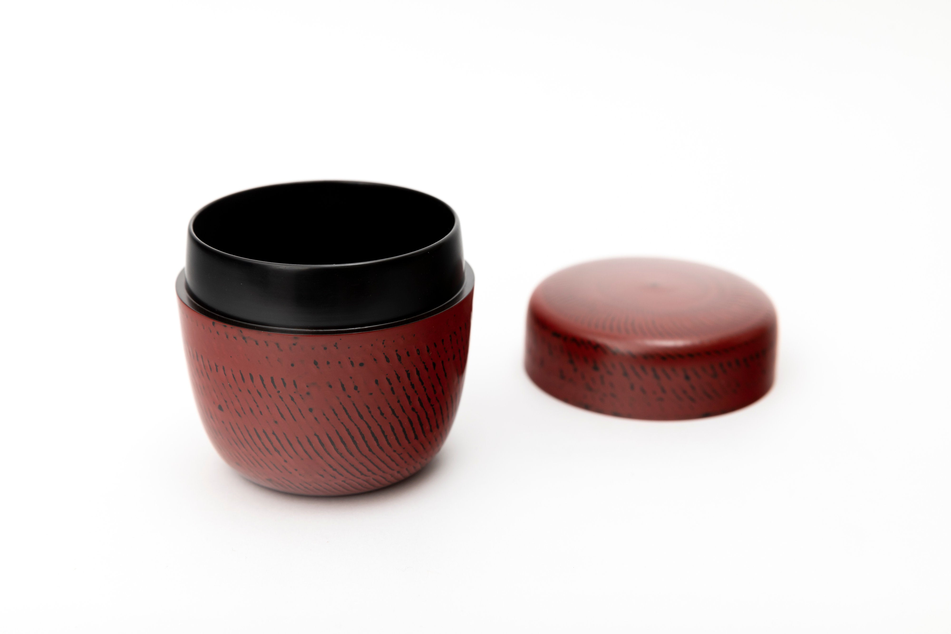 朱飛鉋中棗 | 西端 良雄