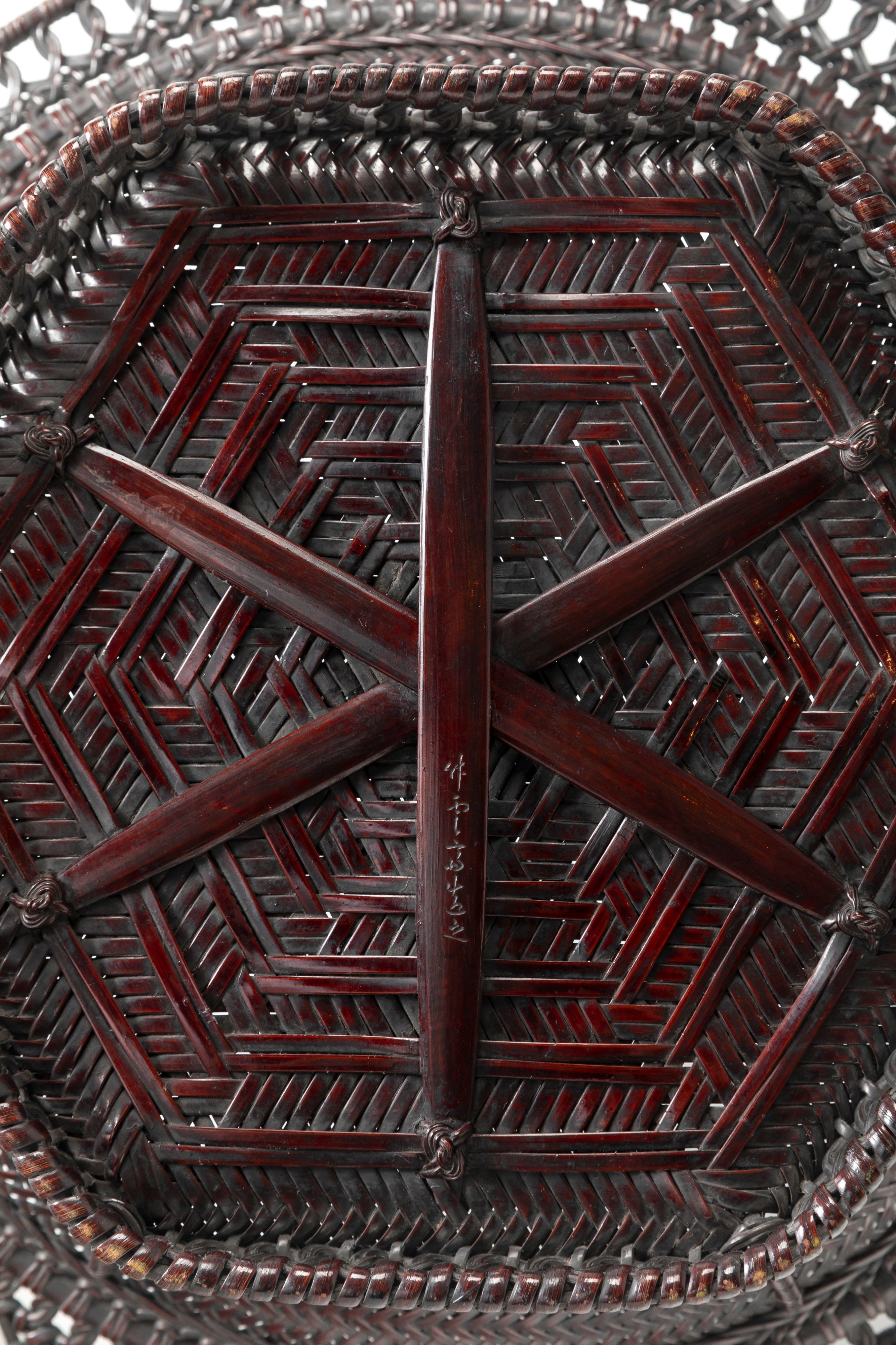 初代田邊竹雲斎 唐物盛籃 | 斎藤正光 監修