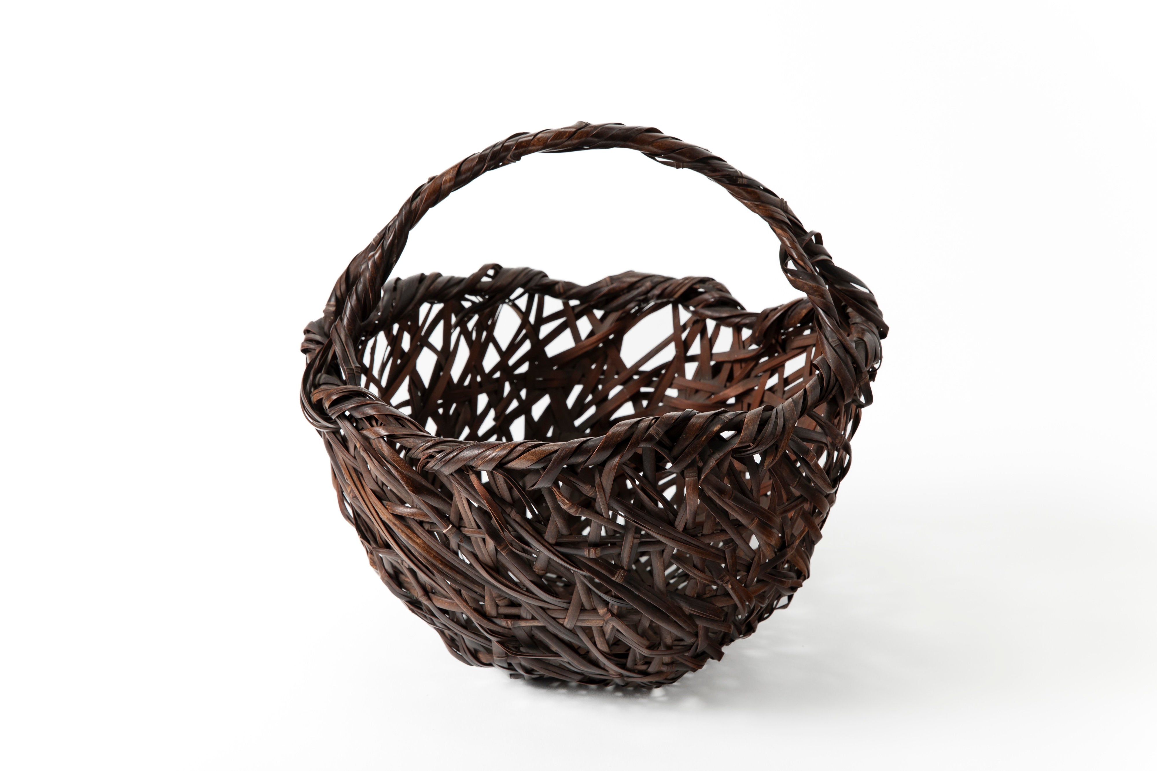 無銘 黒竹花籃 | 斎藤正光 監修