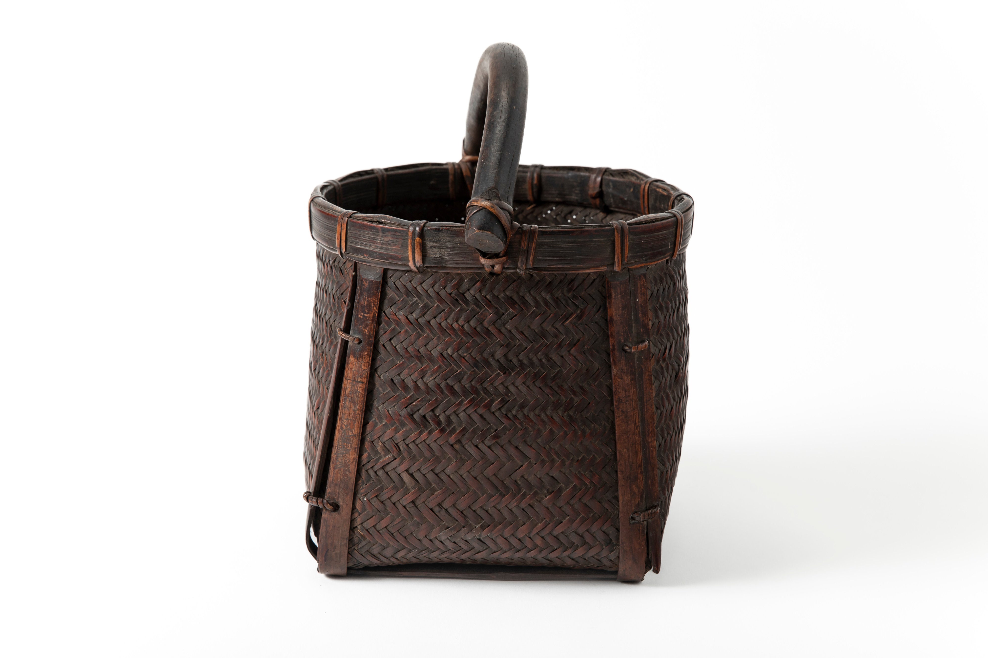 無銘 変わり手付籠 | 斎藤正光 監修