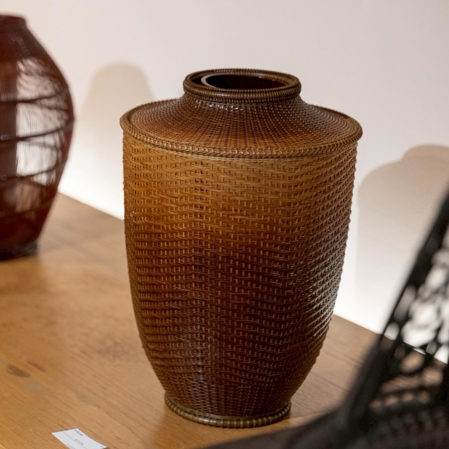 object① 竹籠 斎藤正光 監修 名工の竹籠