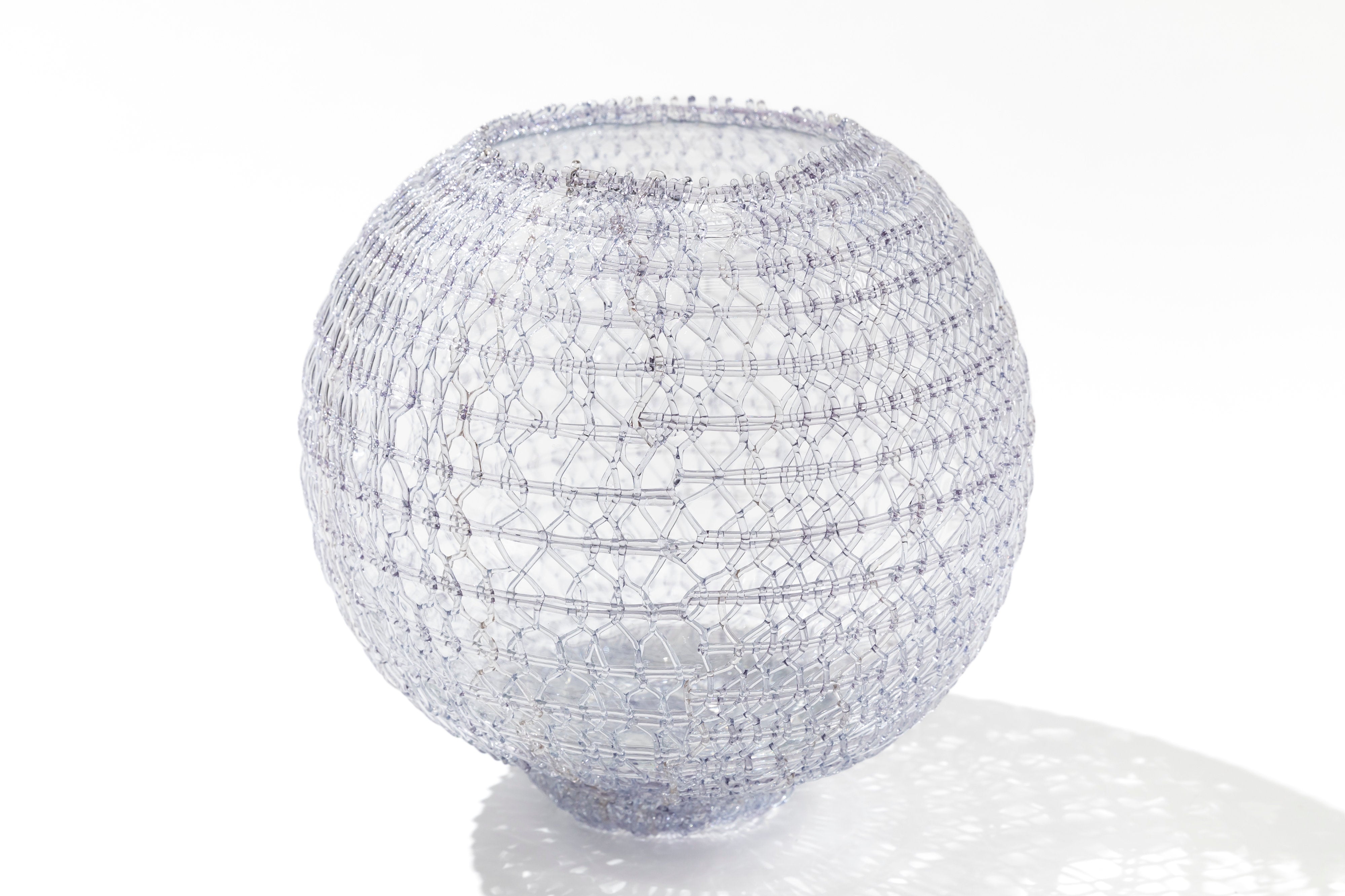 Woven vessel 撫子｜竹岡 健輔 ｜ガラス